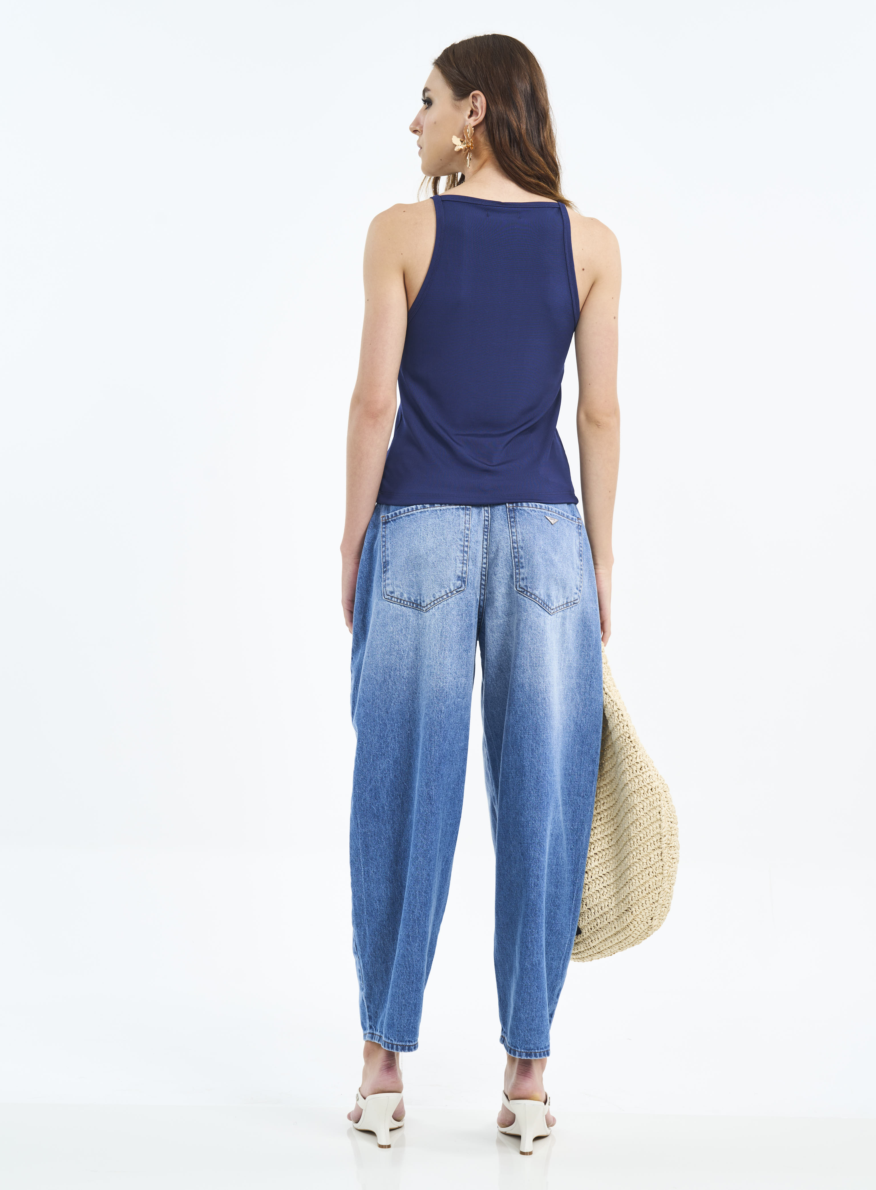 CALÇA JEANS JOANA BARRIL 34 INDIGO