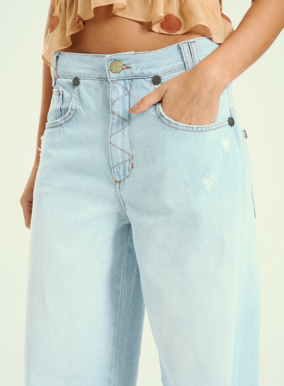 CALÇA JEANS LILIAN 34 INDIGO