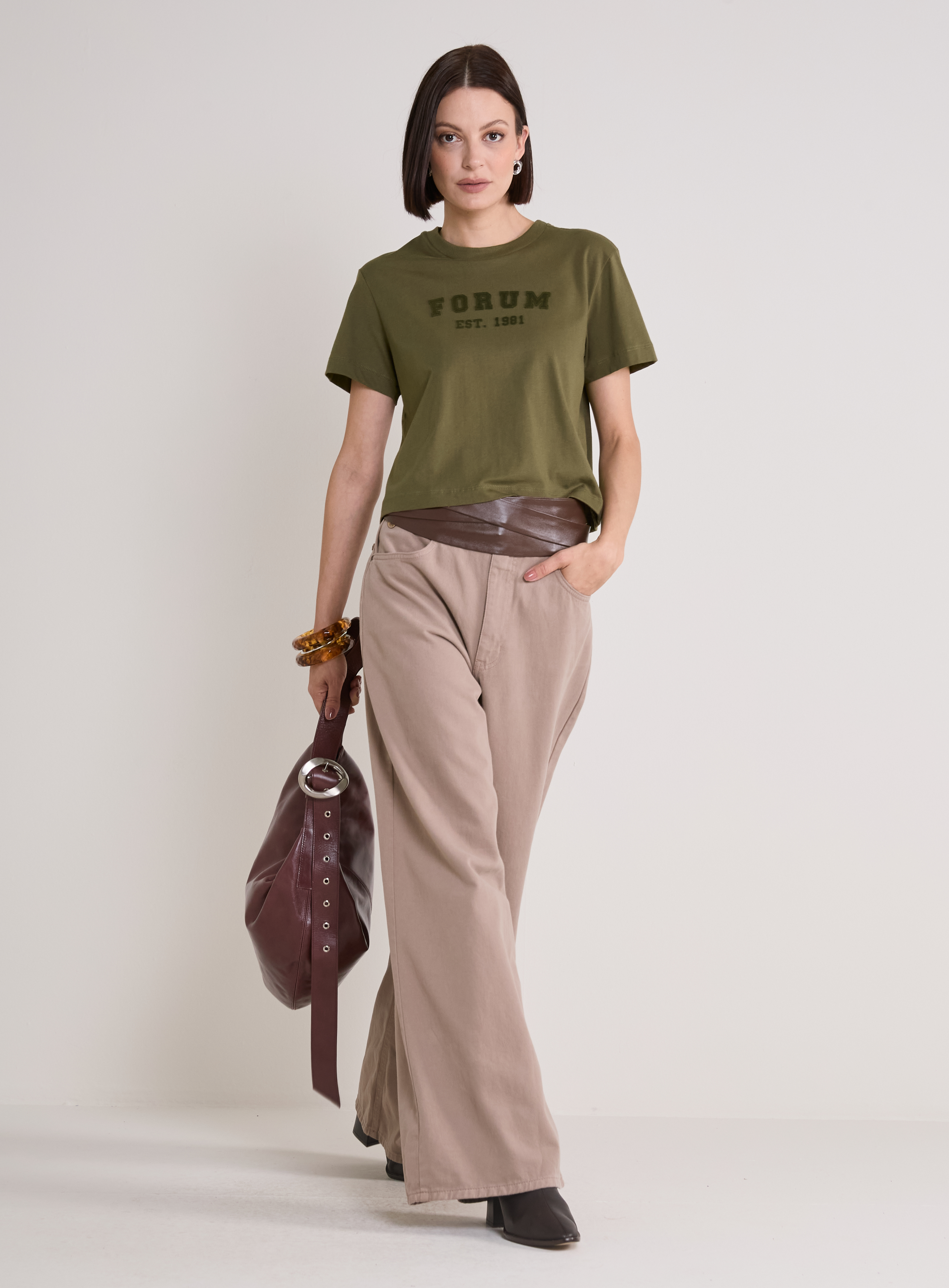 CAMISETA FORUM G VERDE SAP