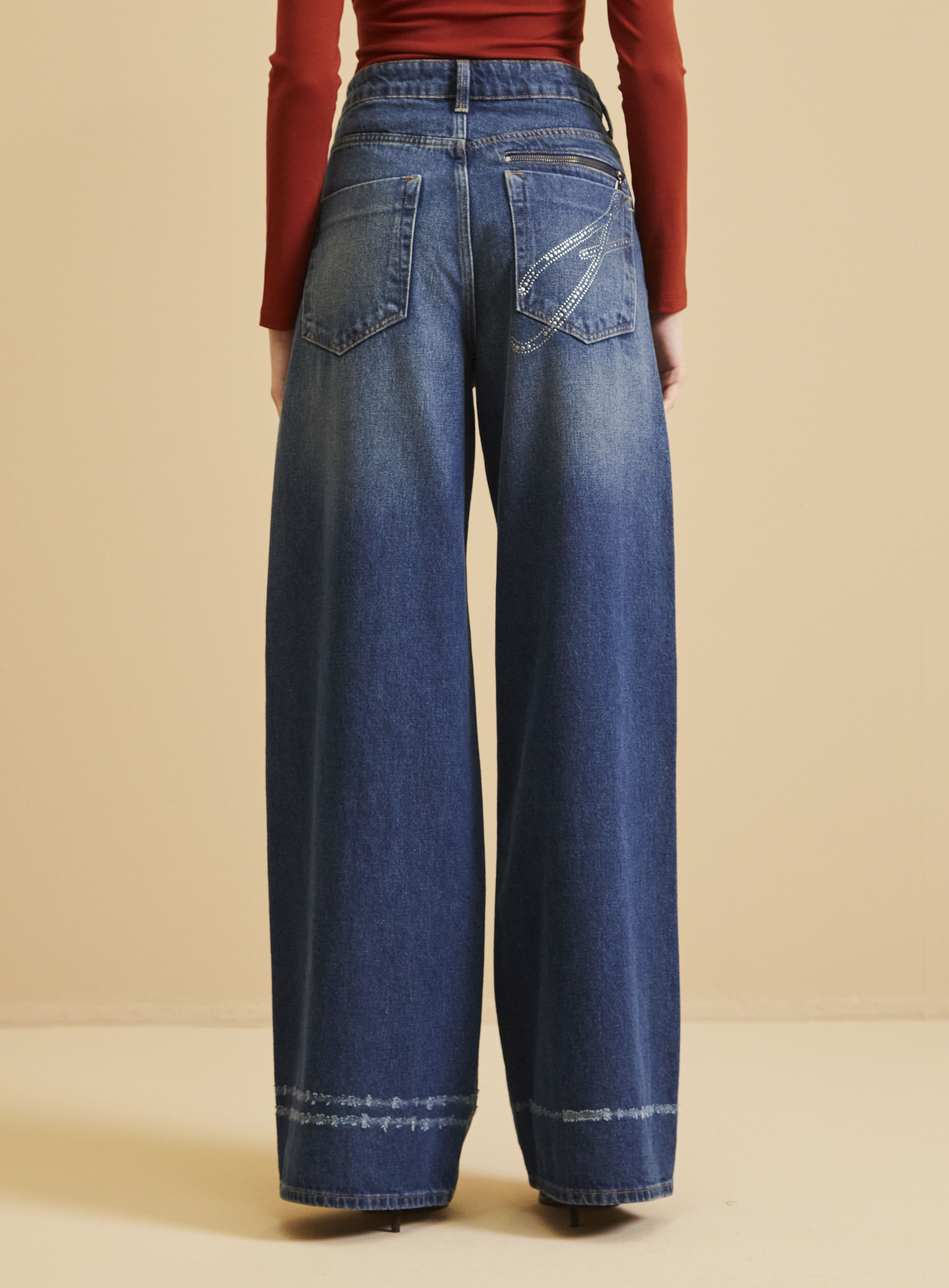 CALÇA JEANS THAIS 40 INDIGO