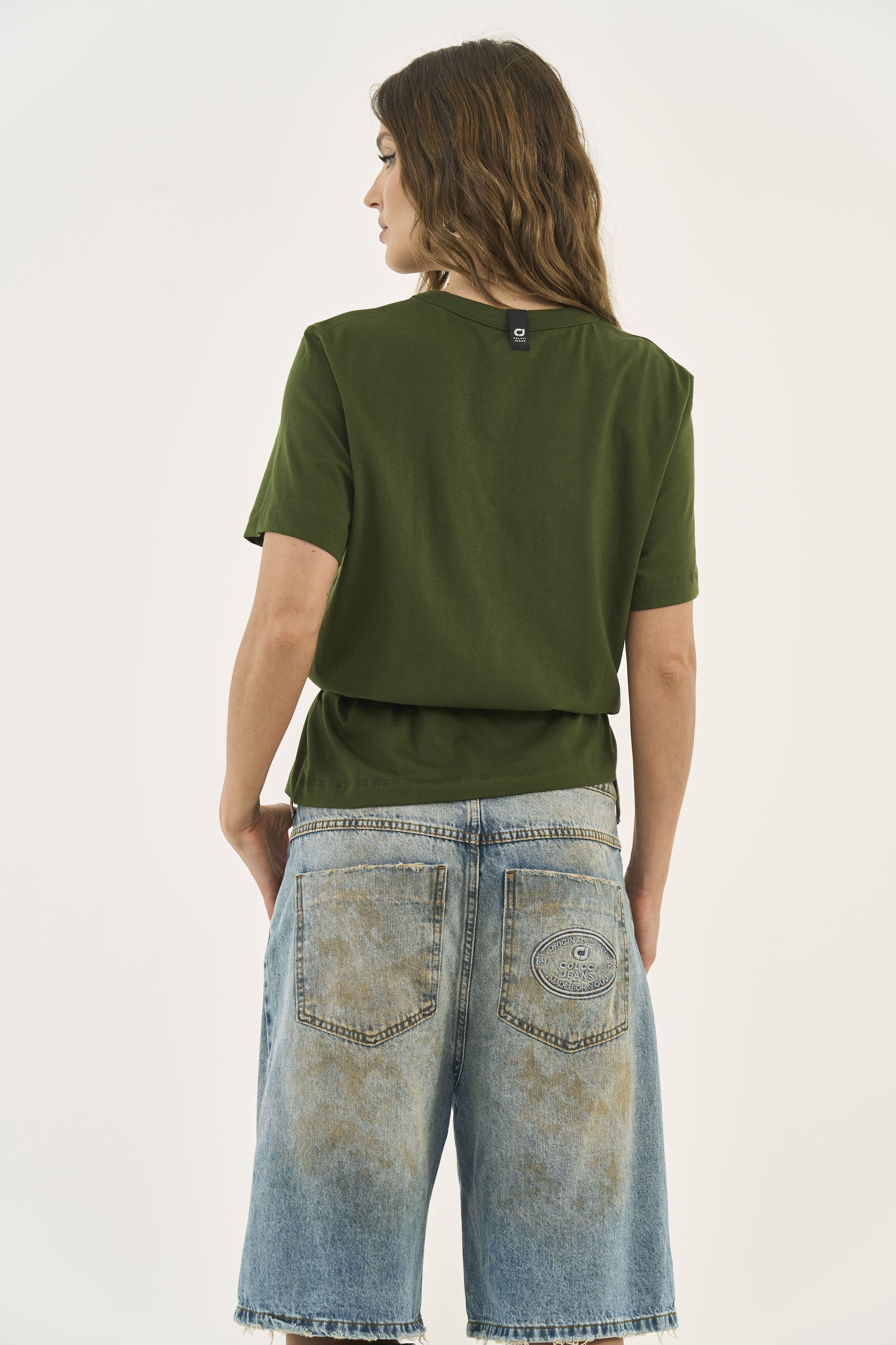 CAMISETA ESTAMPADA GG VERDE ÉDEN