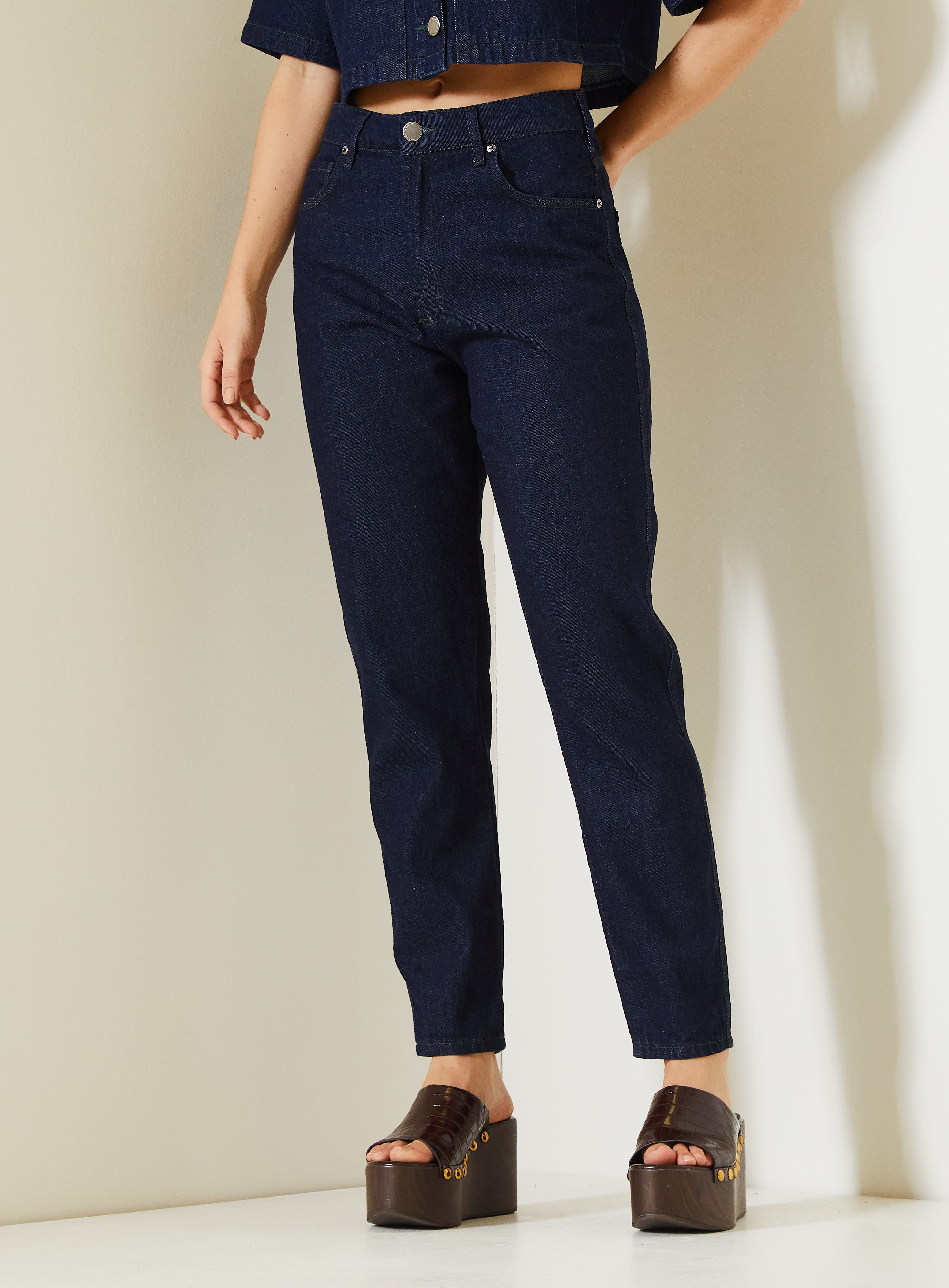 CALÇA JEANS AYLA 38 INDIGO