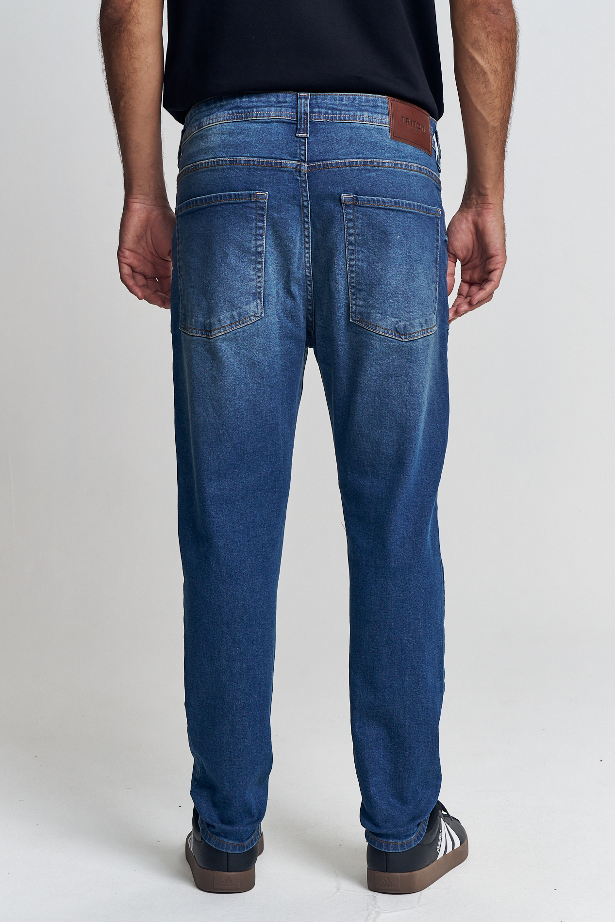 CALÇA JEANS NEW SLIM 42 INDIGO