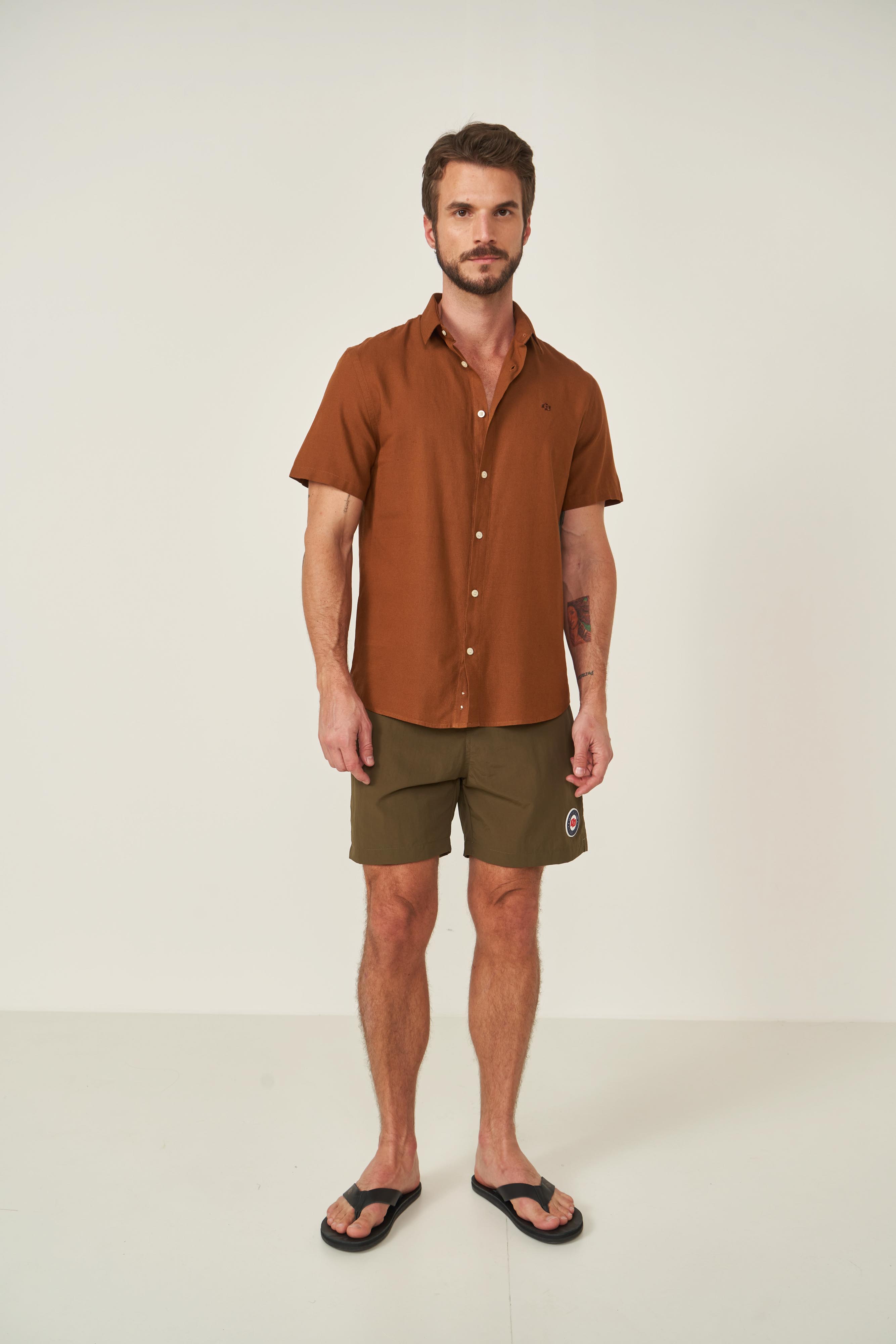 BEACHSHORT COLCCI 38 PRETO