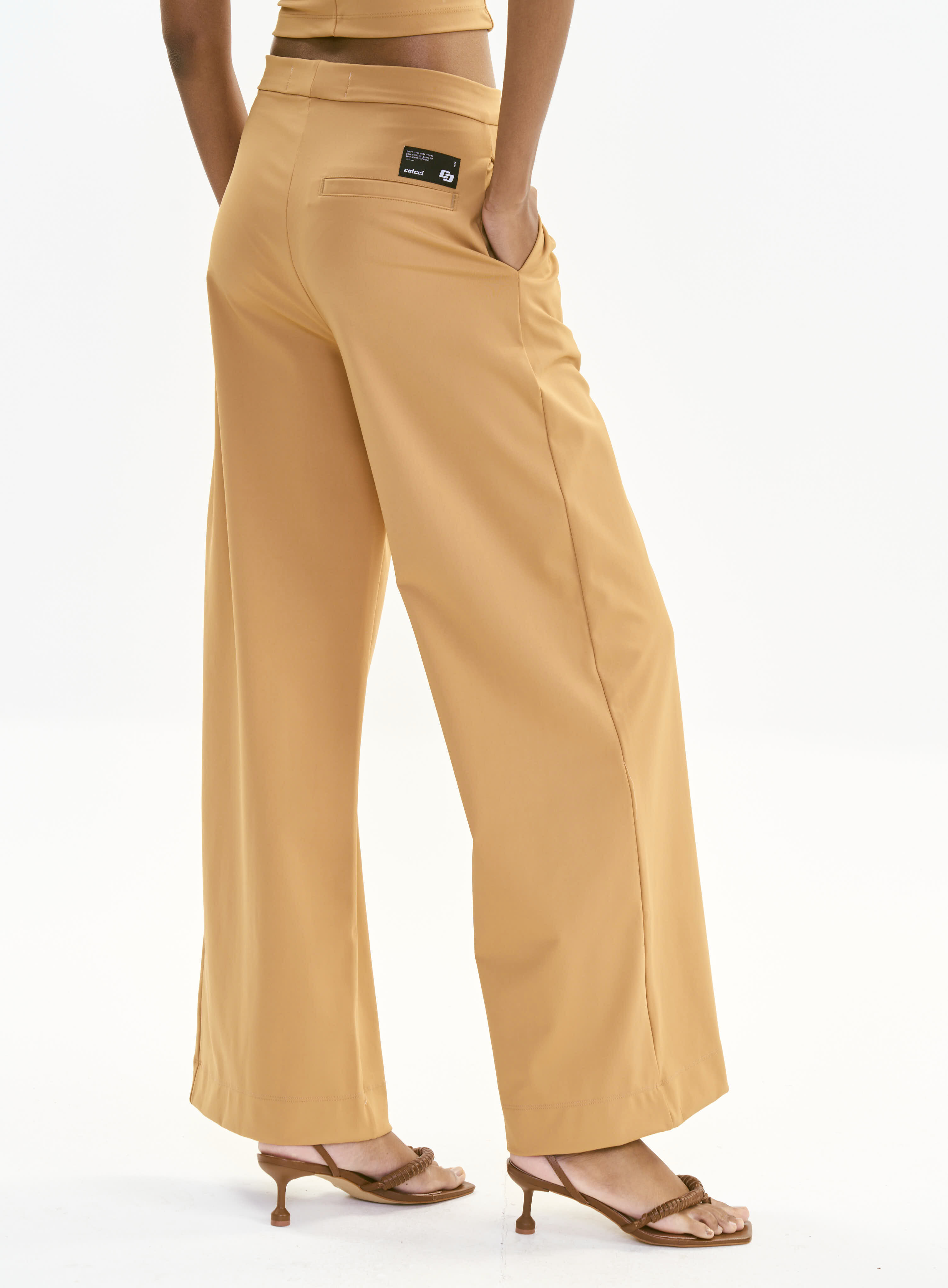CALÇA COLCCI M MARROM FEIJO