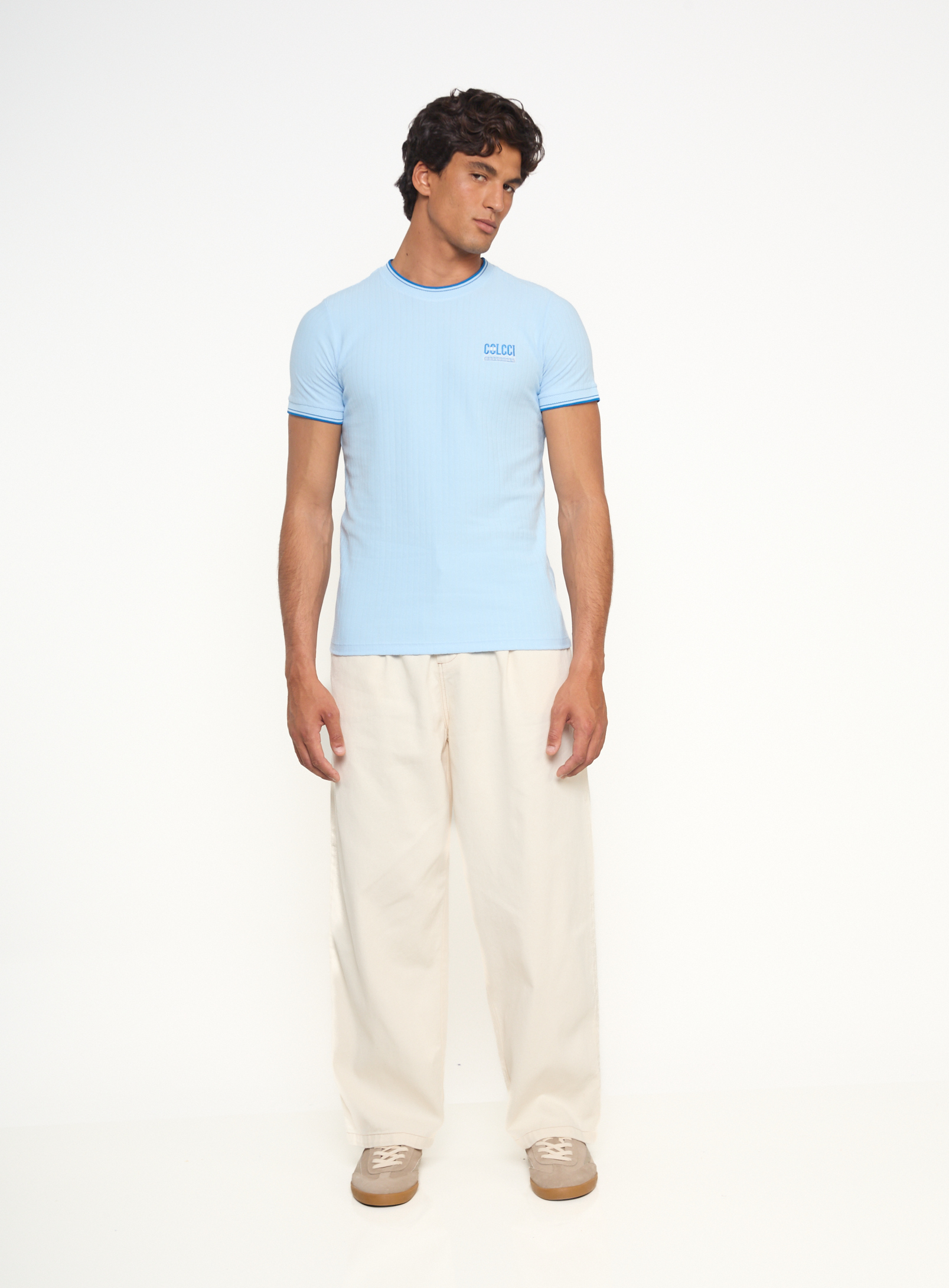 CALÇA SARJA BAGGY LONDON 42 OFF SHELL