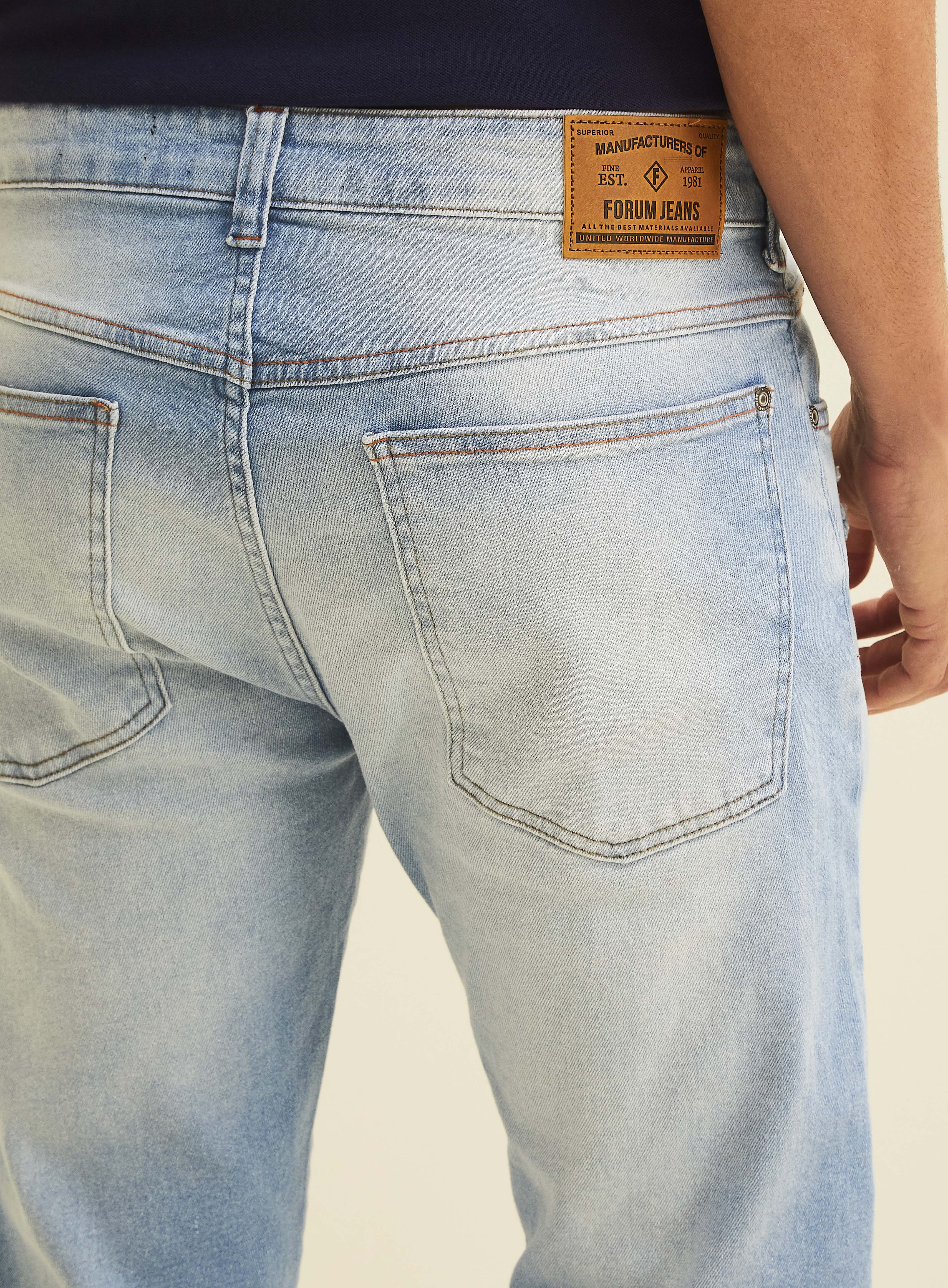 CALÇA JEANS PAUL SLIM 42 INDIGO