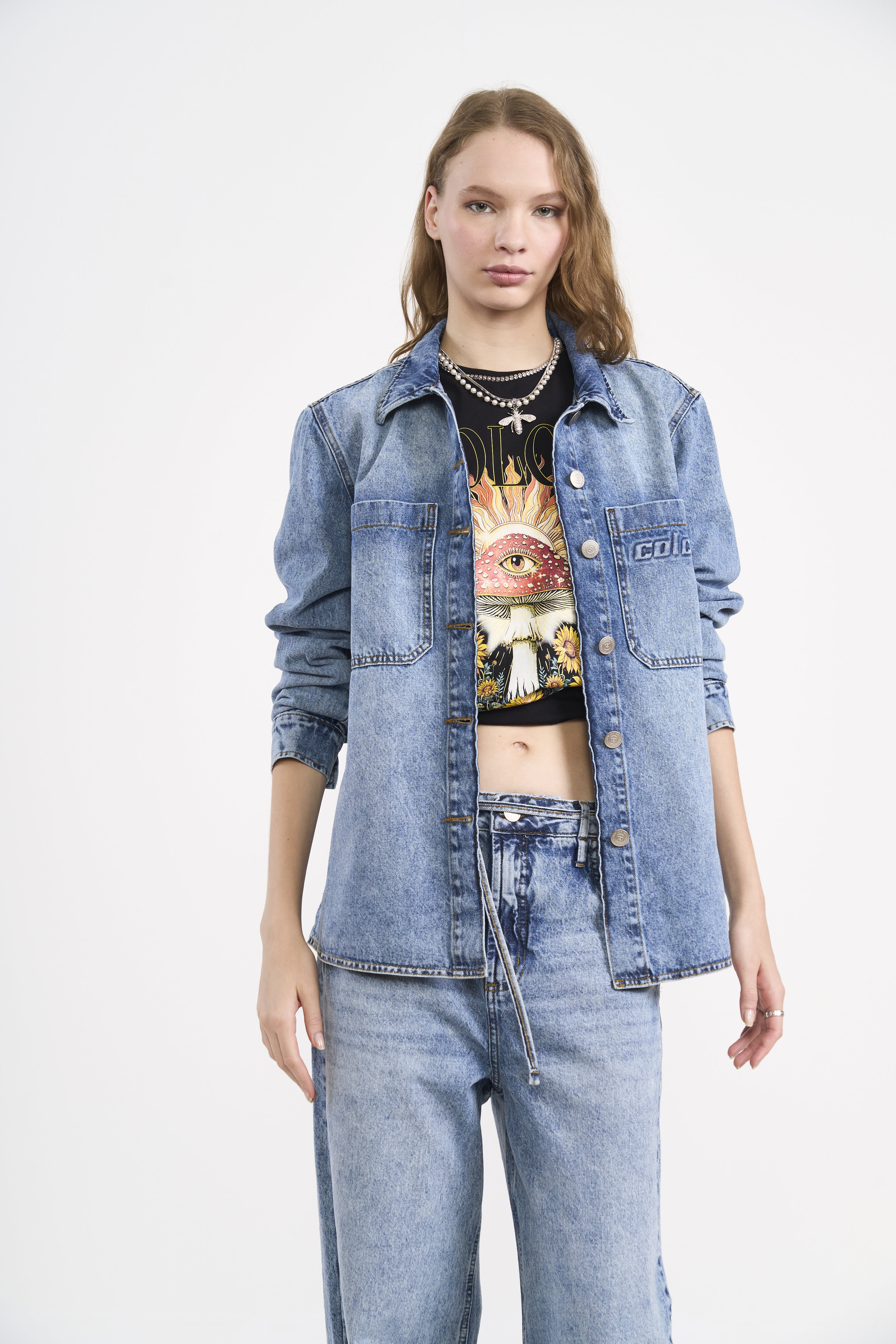 CAMISA JEANS PP INDIGO