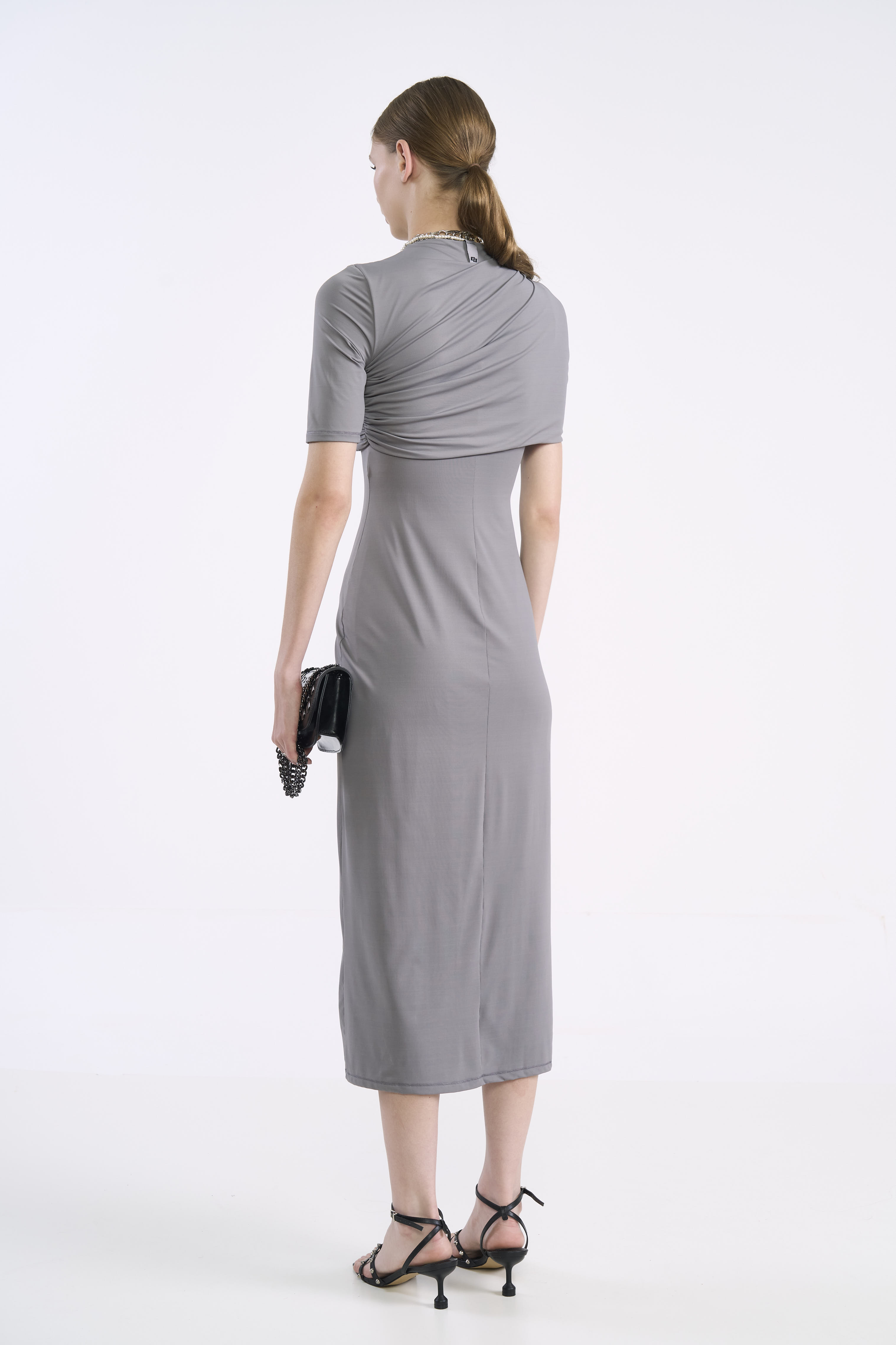 VESTIDO COLCCI G CINZA ALITA