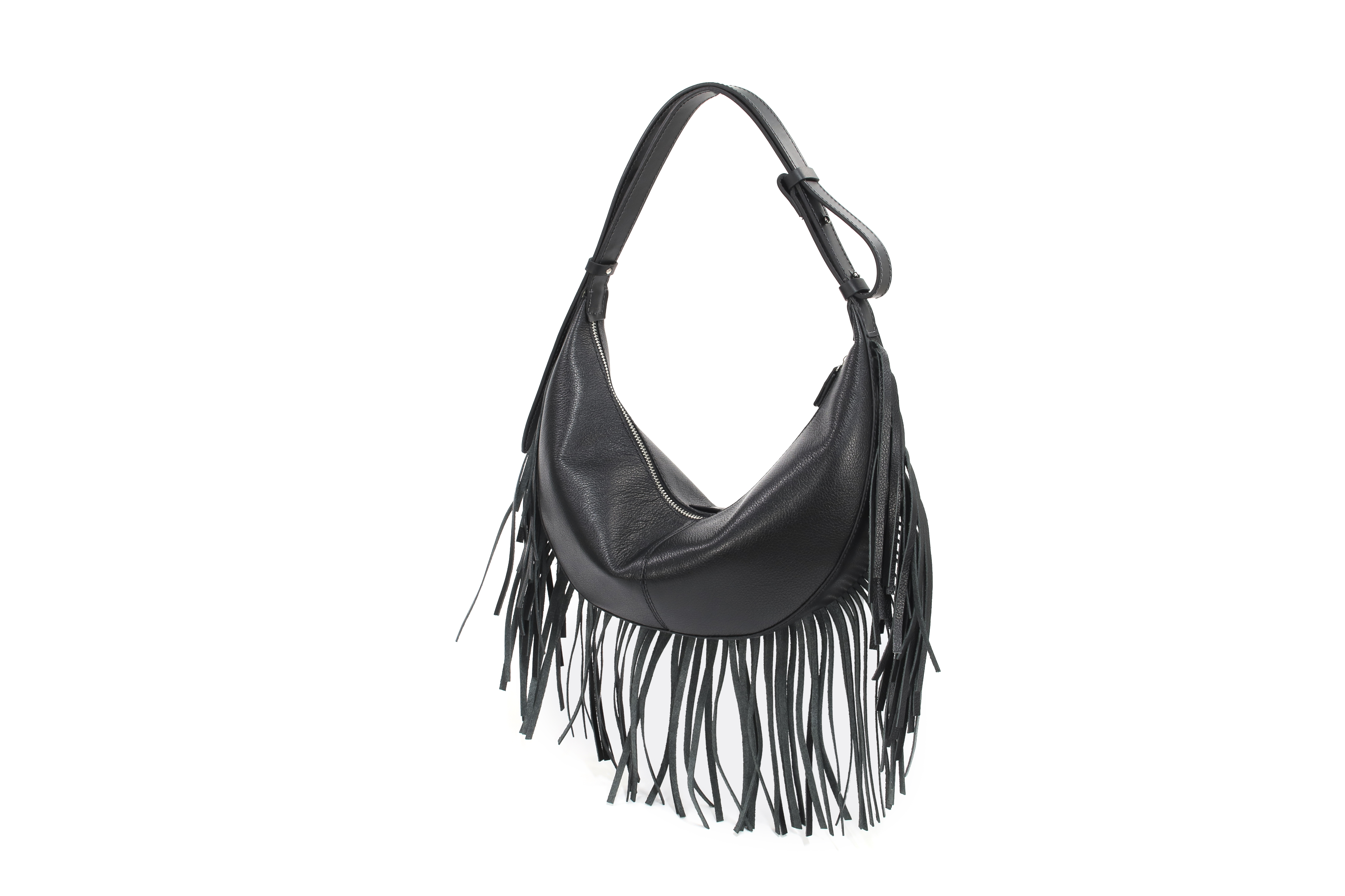 BOLSA COLCCI BOHO M FRANJA M PRETO/PRETO