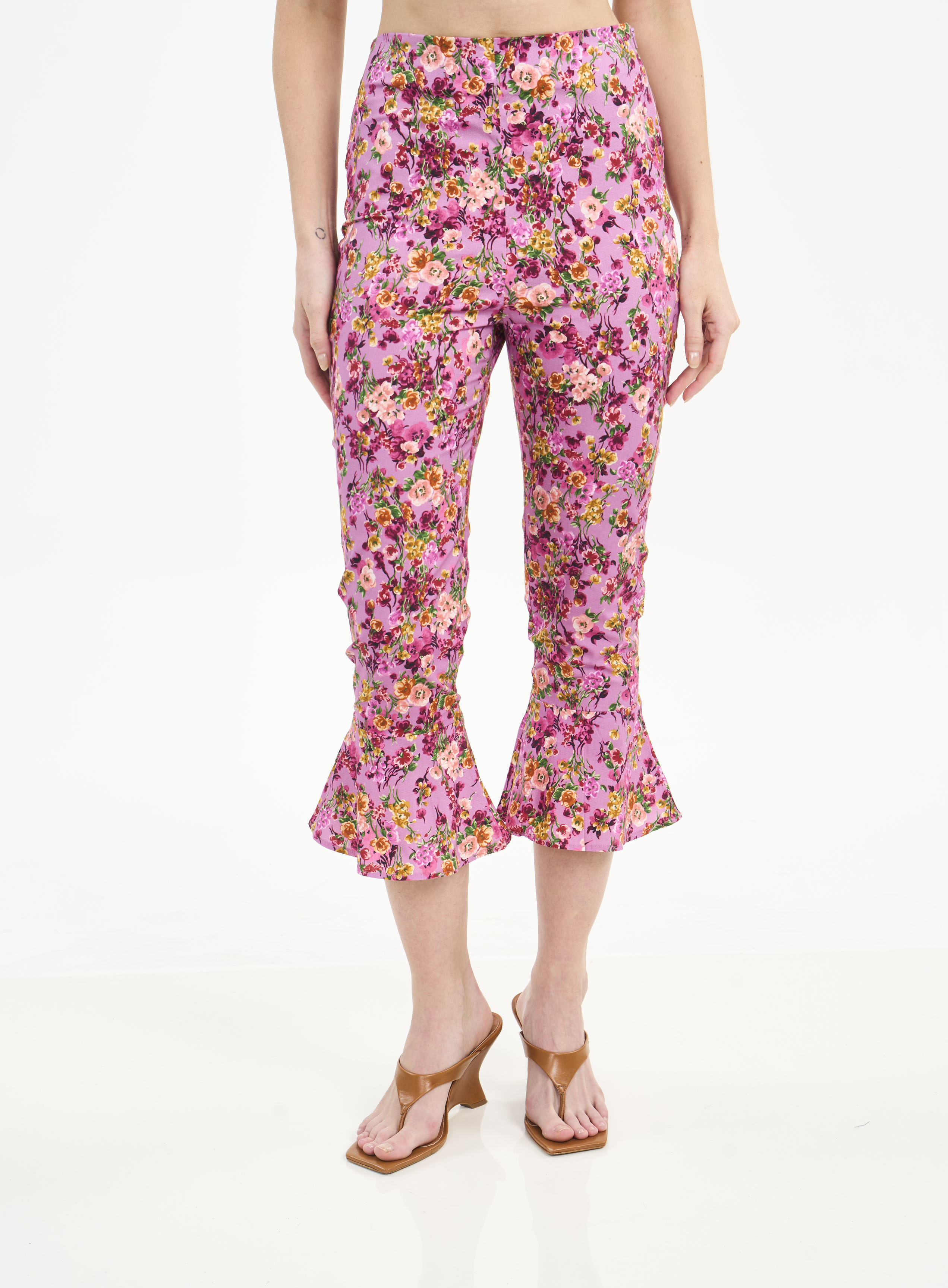 CALÇA ESTAMPADA M ORVALHO VIOLETA