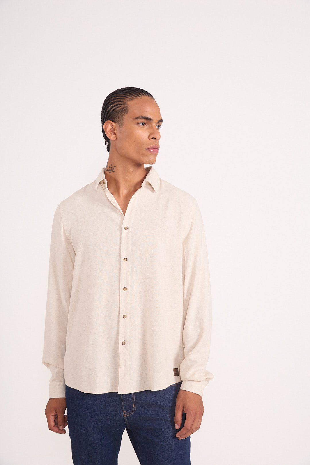 CAMISA LINHO RELAX G PRETO