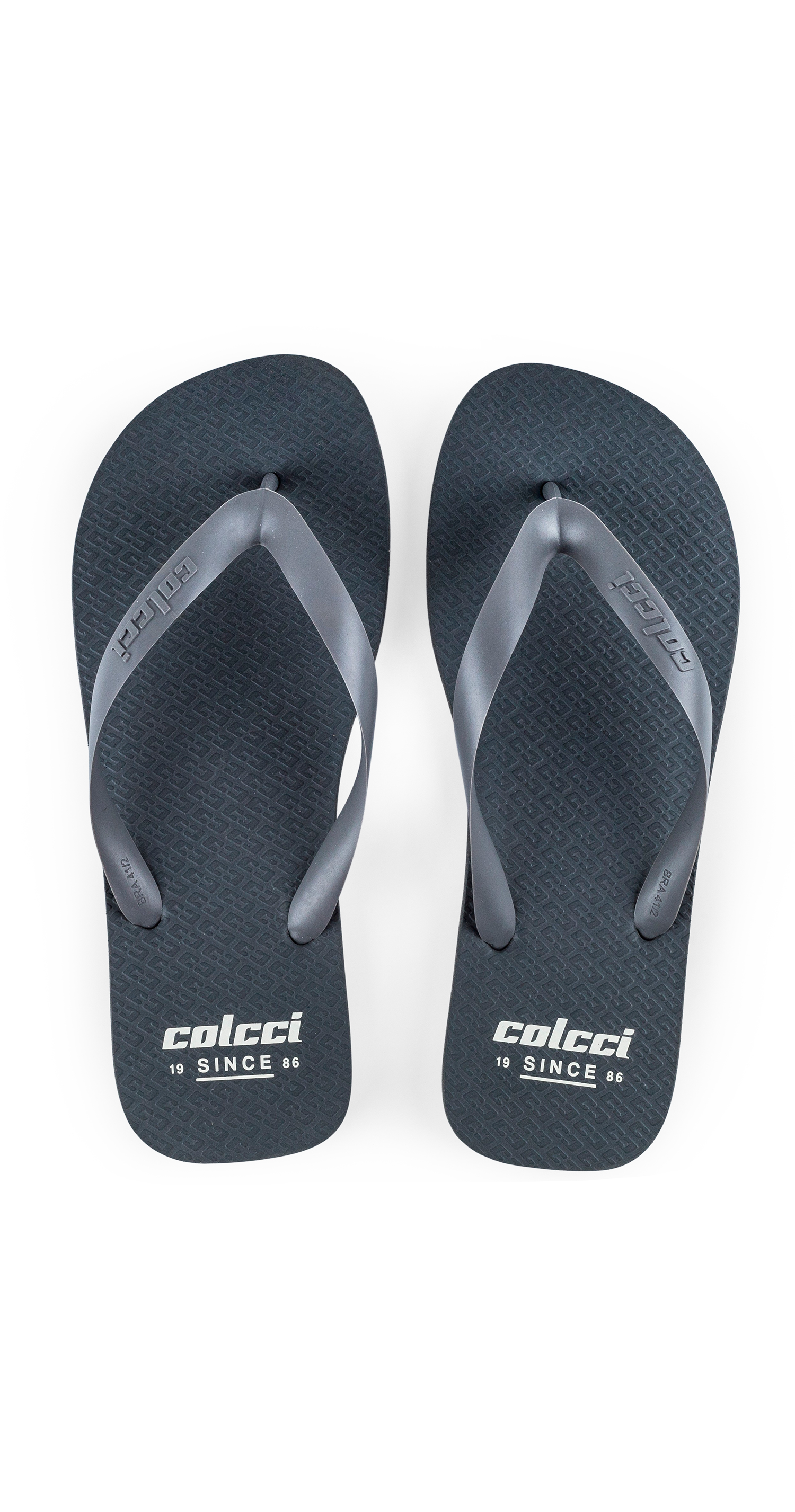 CHINELO MASC  COLCCI BASIC 37-38 GRAFITE