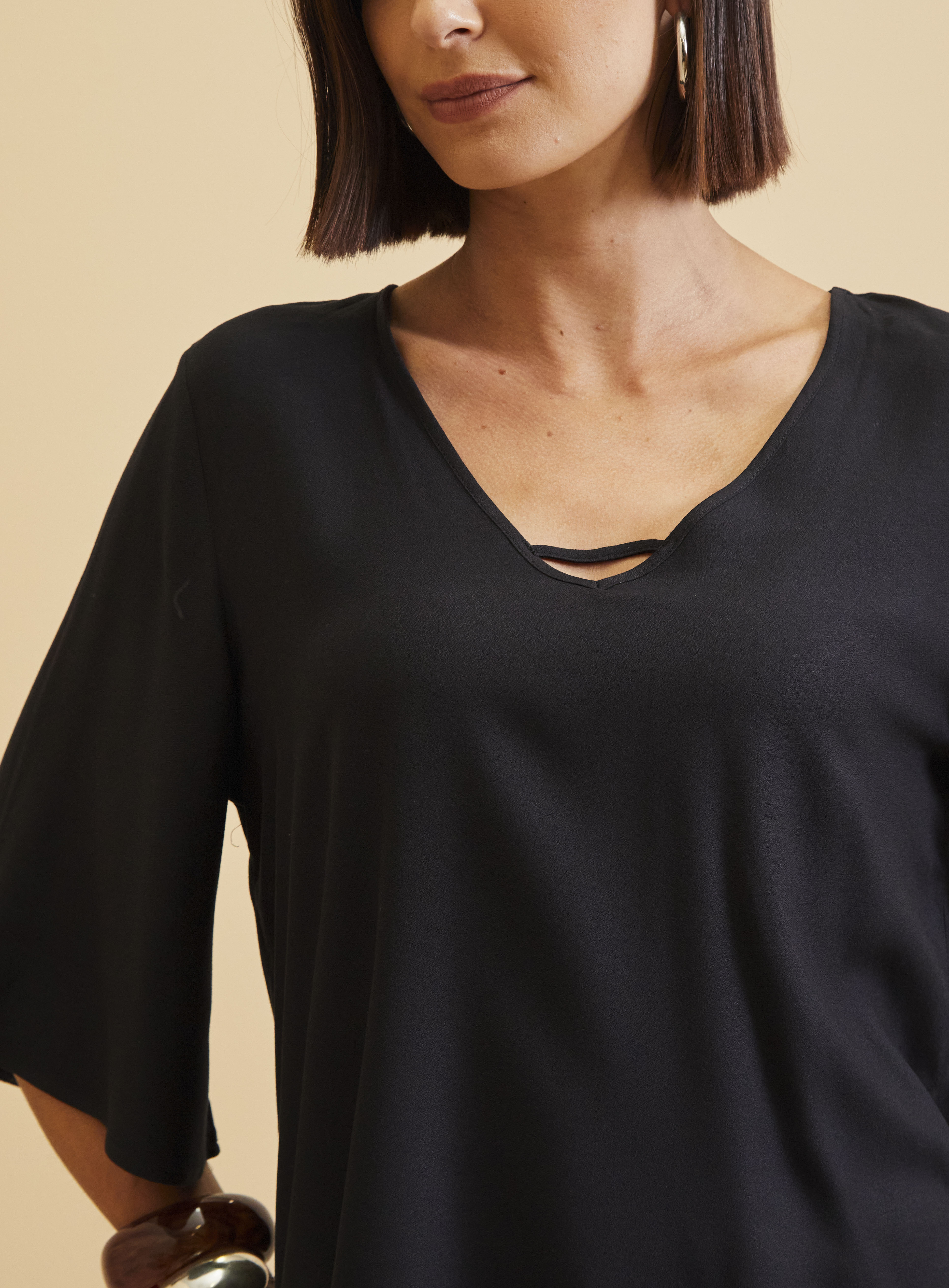 BLUSA FORUM P PRETO