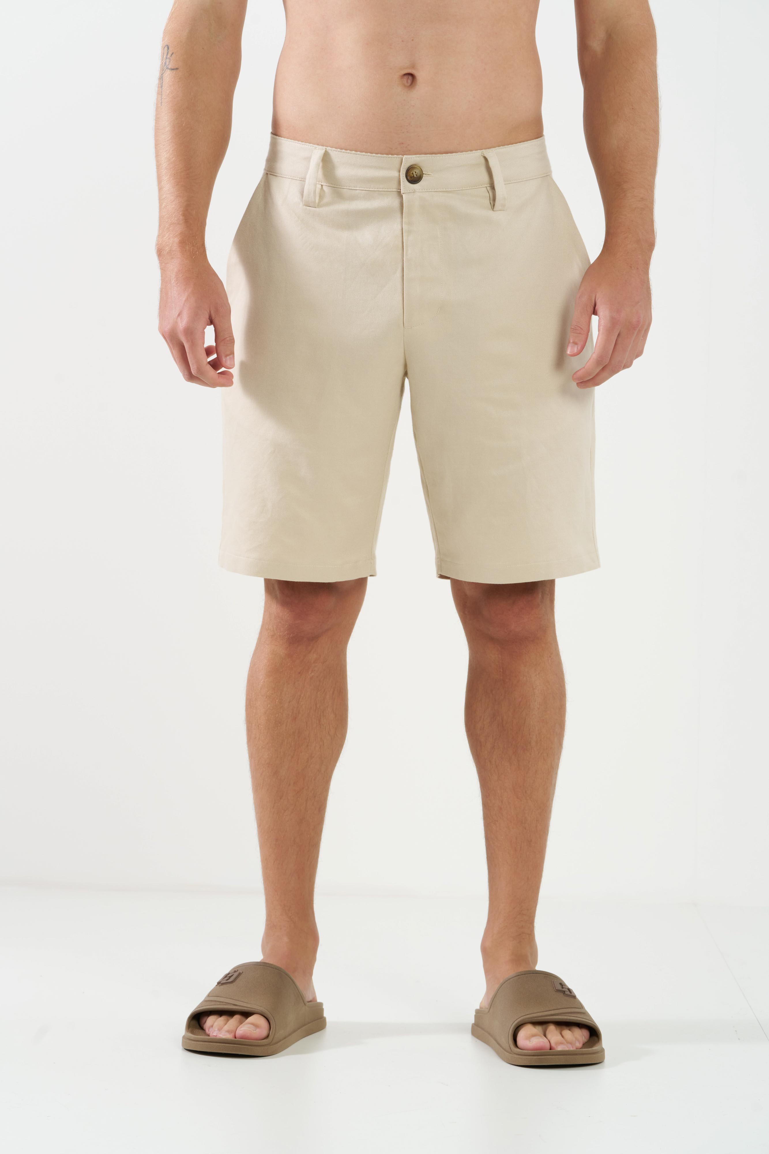 BERMUDA LINHO G BEGE TAUPE