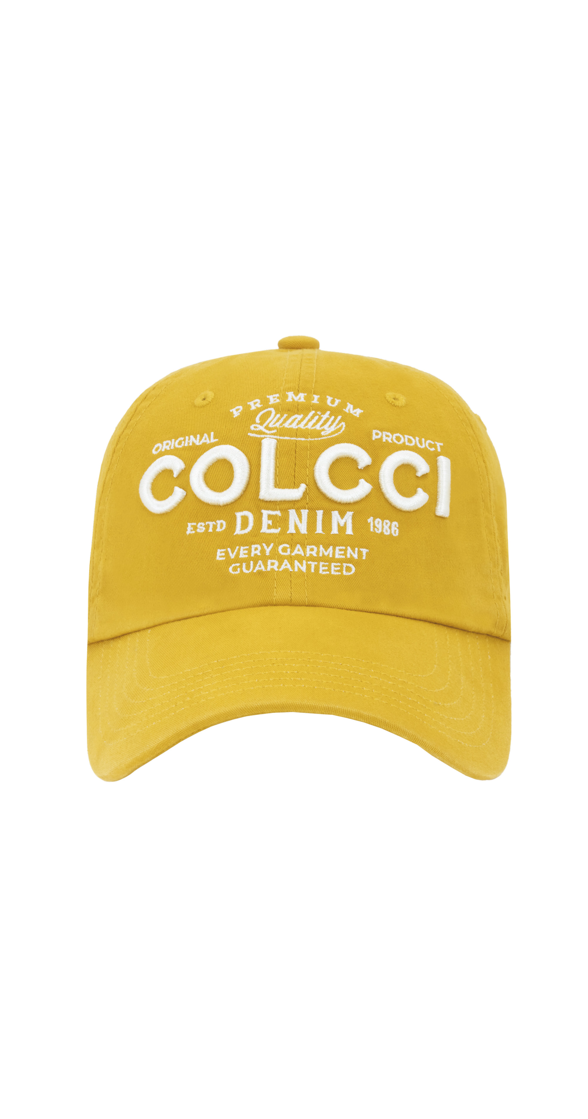 BONÉ COLCCI UNISSEX   BORDADO FRONTAL U AMARELO OC