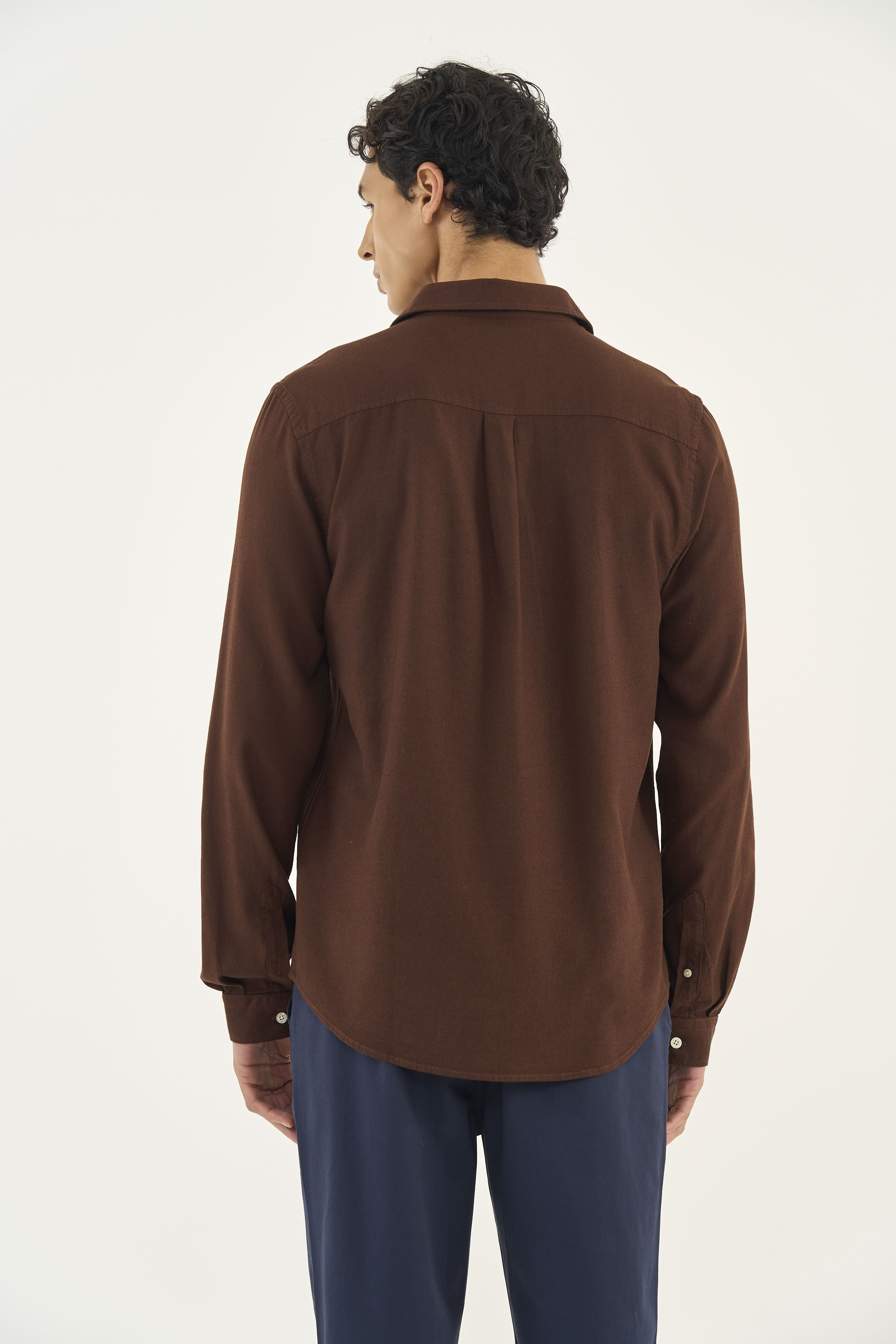 CAMISA LINHO RELAX GG BEGE CINZAS