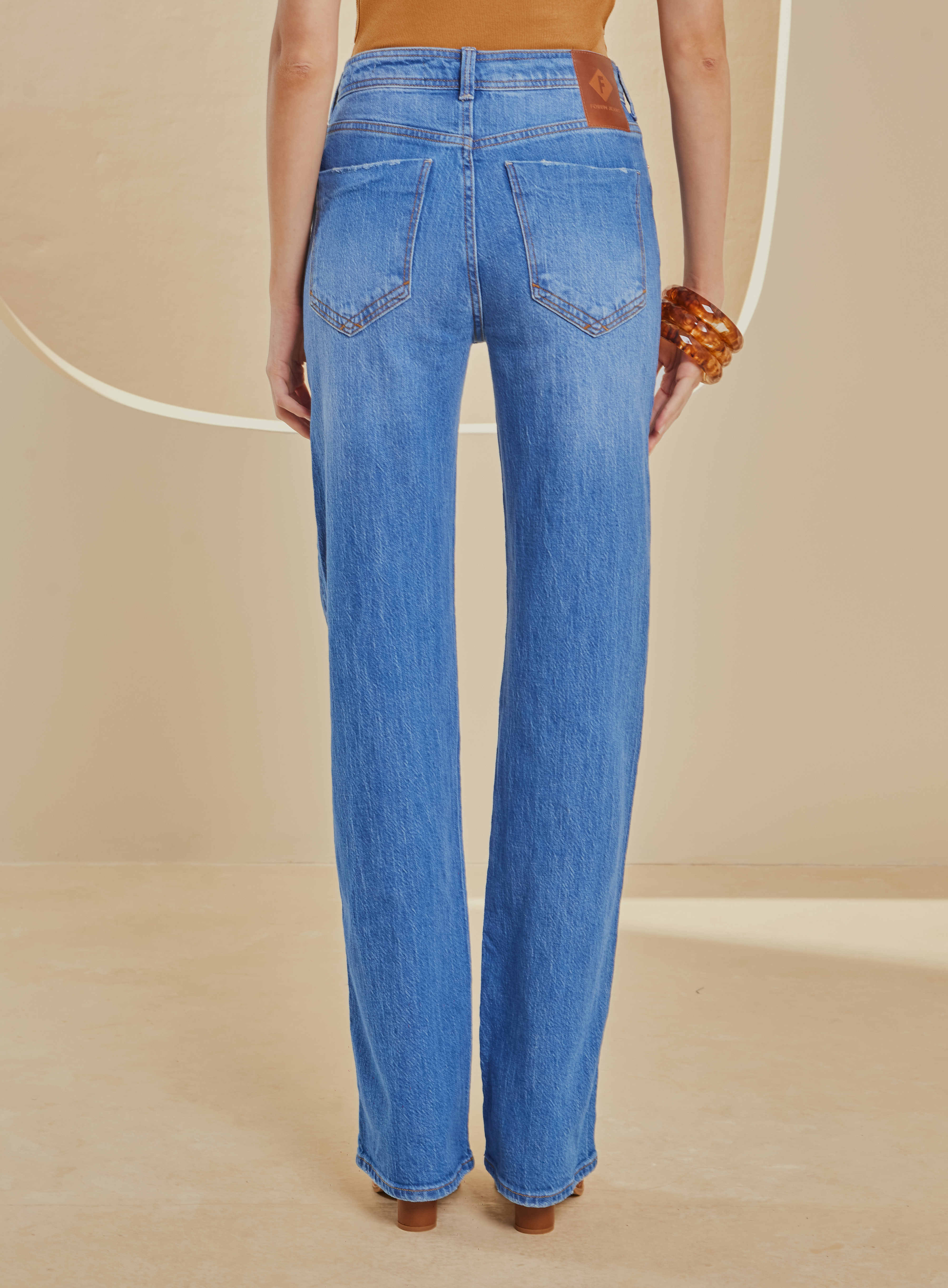 CALÇA JEANS BELLA STRETCH 36 INDIGO