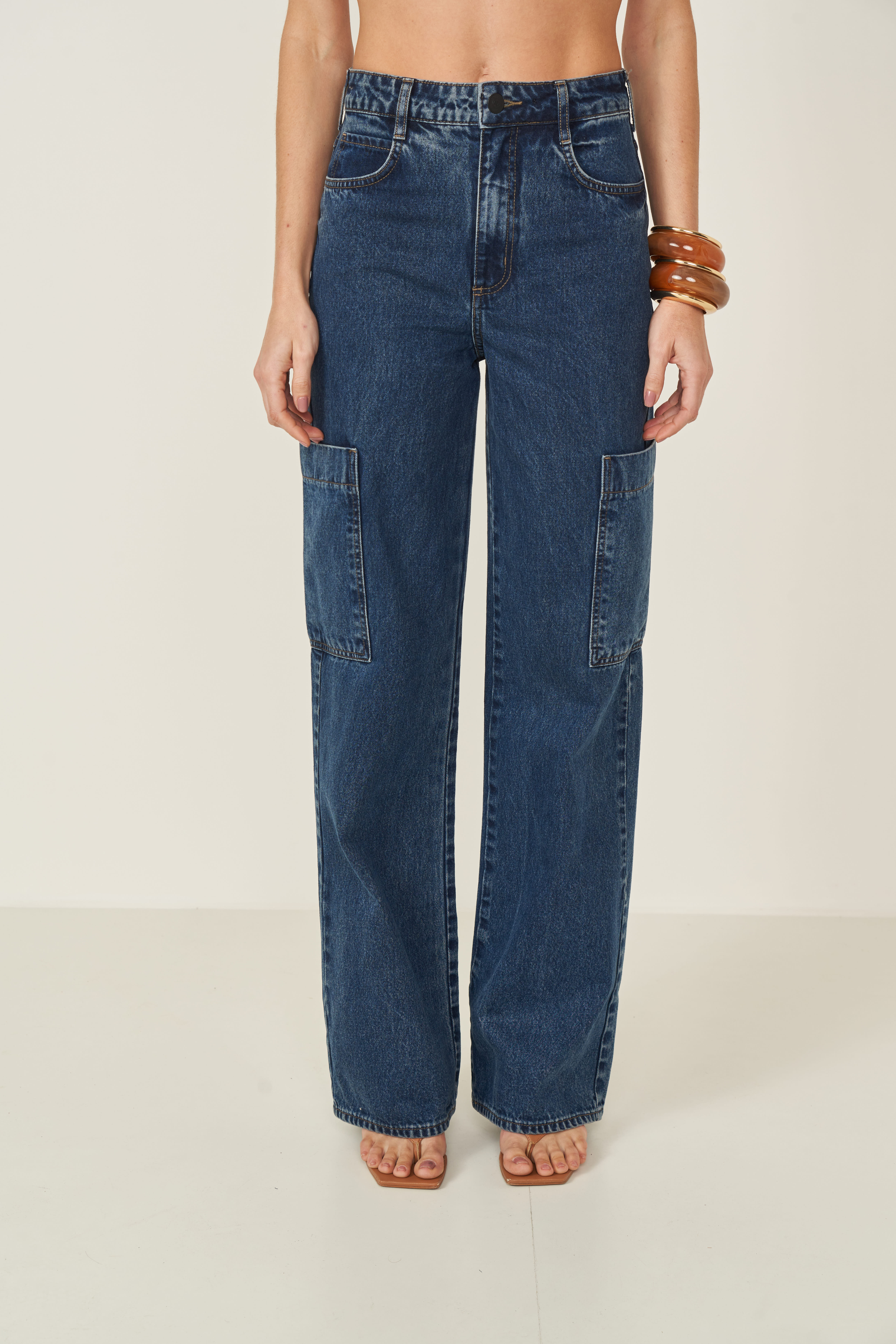 CALÇA JEANS JULIETTE 42 INDIGO