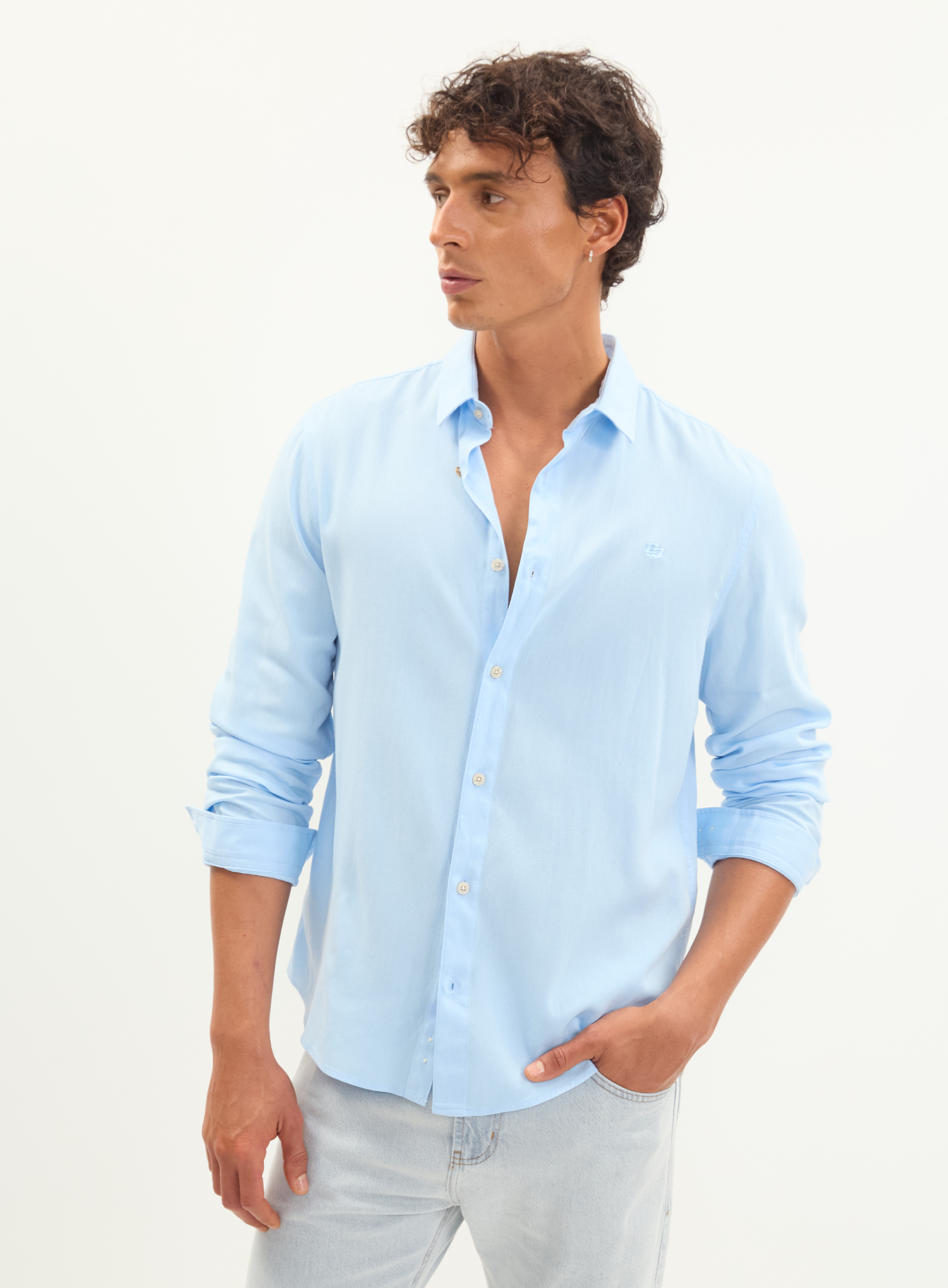 CAMISA LINHO RELAX GG VERDE JACUIPE