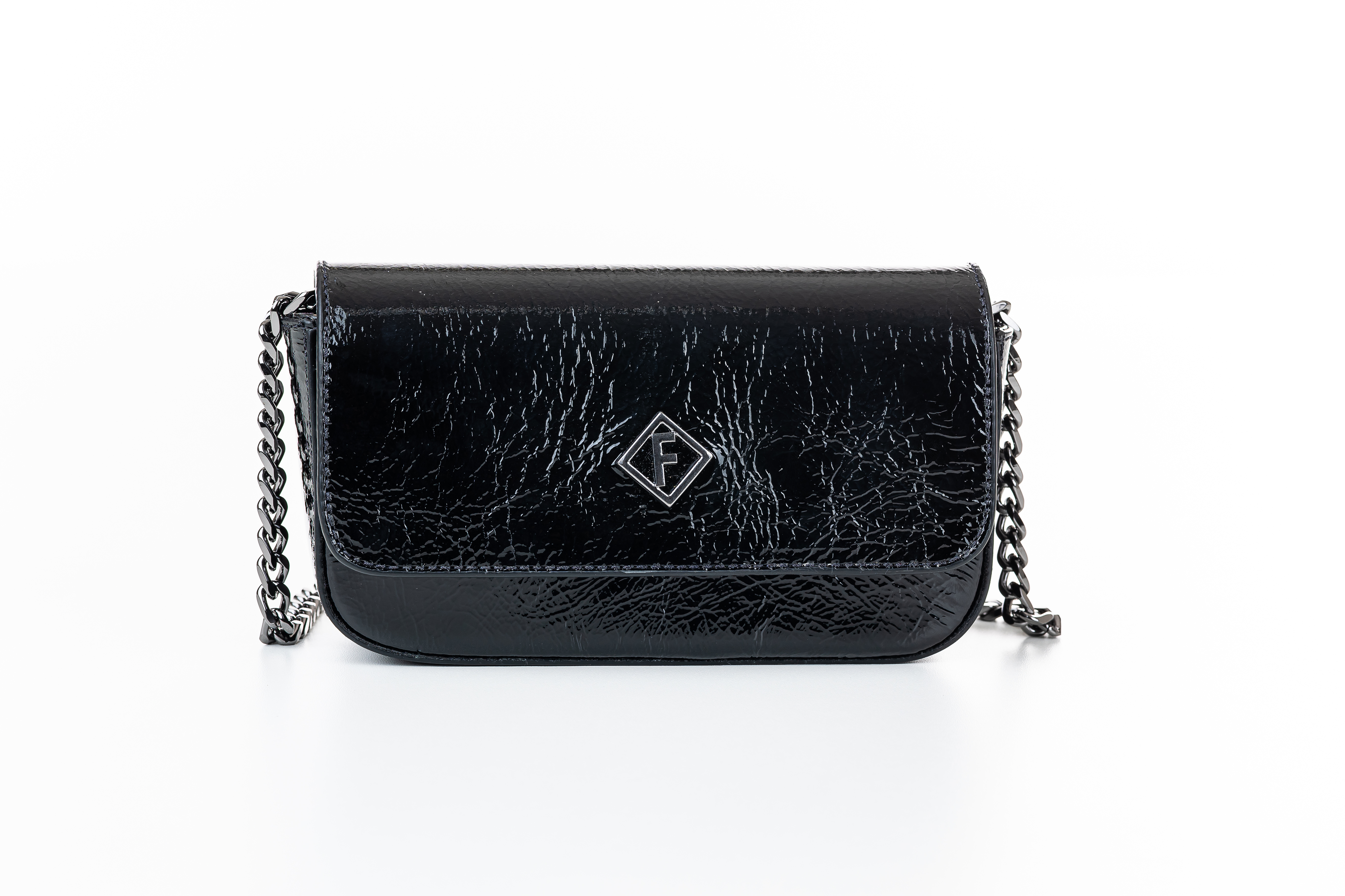 BOLSA COLCCI CROSSBODY AYLA VERNIZ U MARROM TIMUR