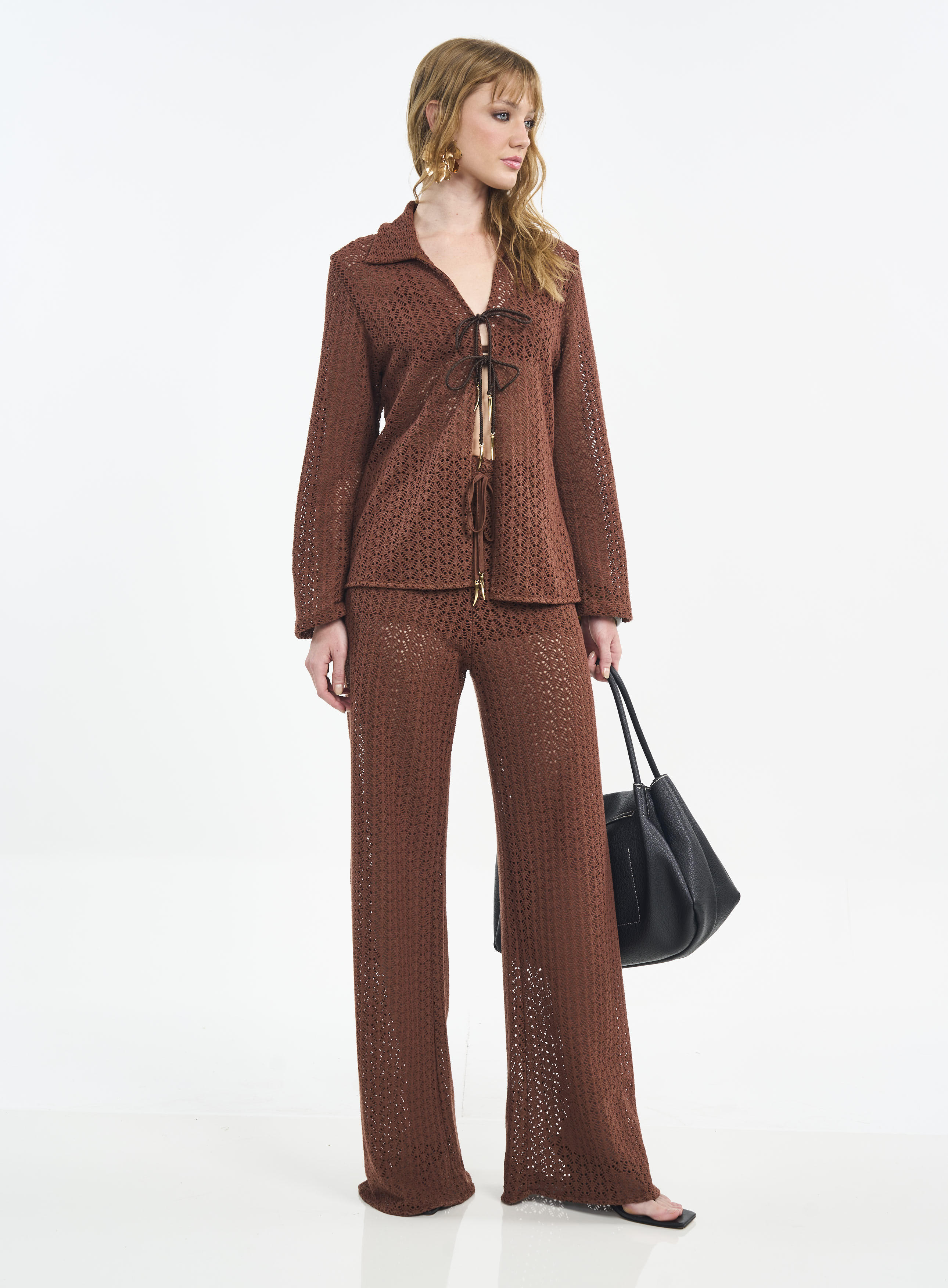 CALÇA COLCCI M MARROM TIRAMISU