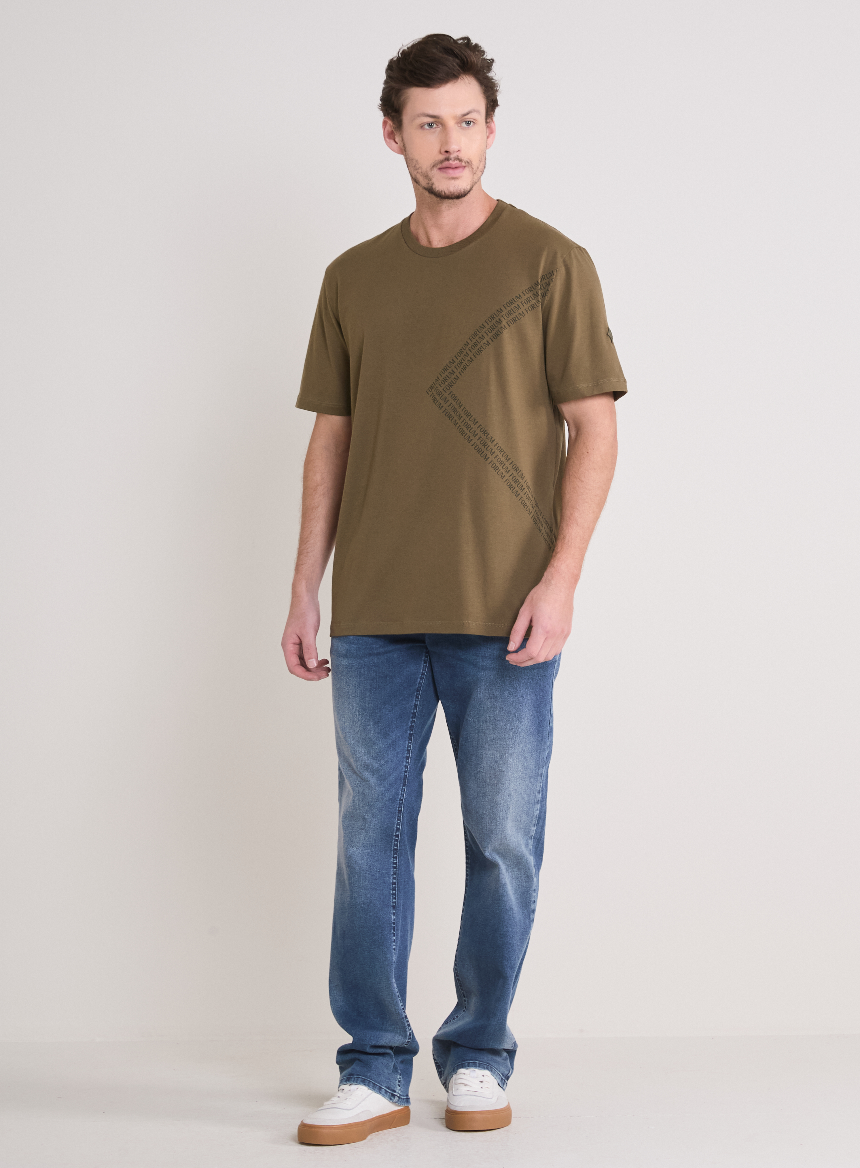 CAMISETA FORUM G BEGE PILAR