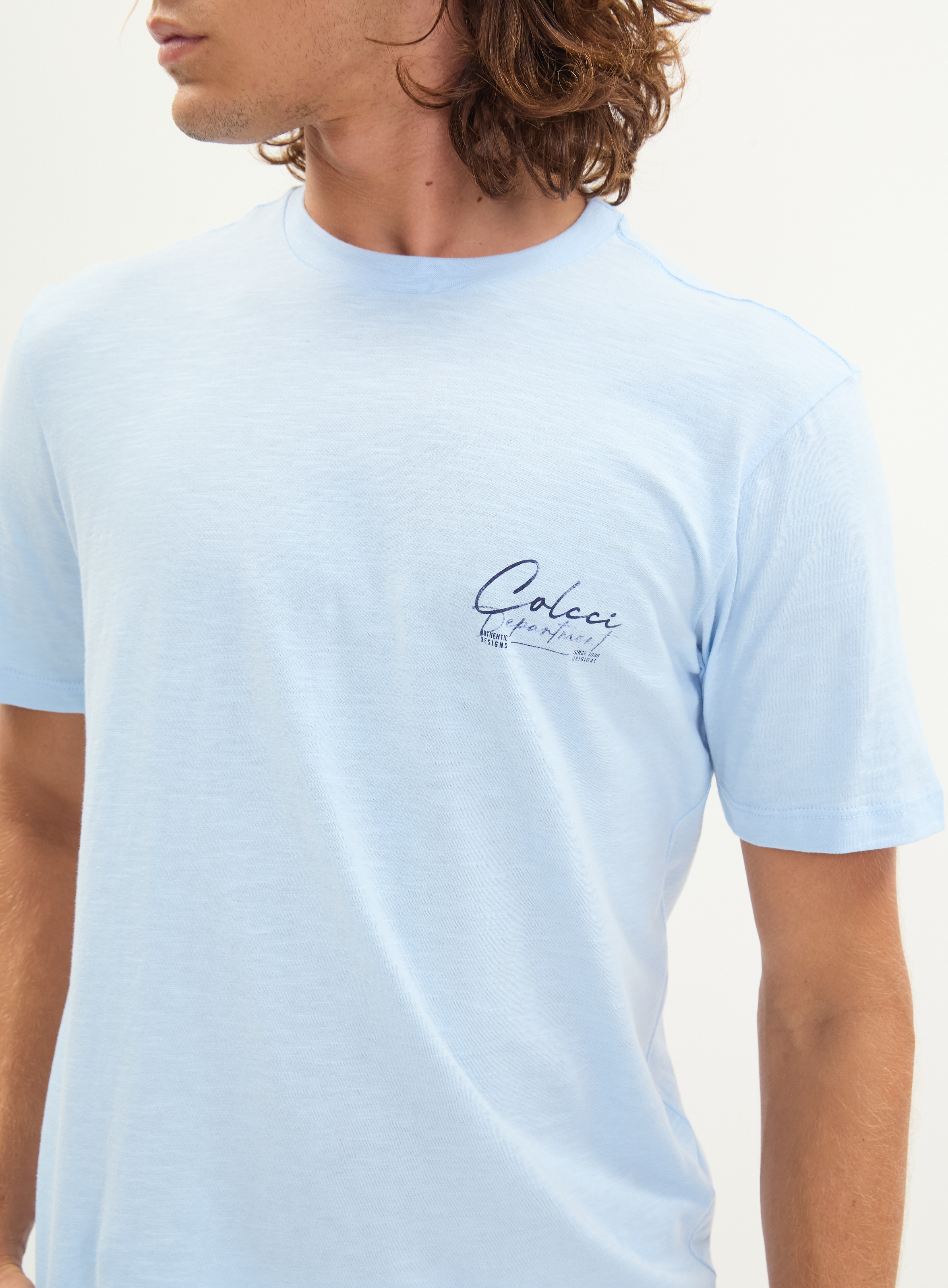 CAMISETA COLCCI G AZUL SKEY