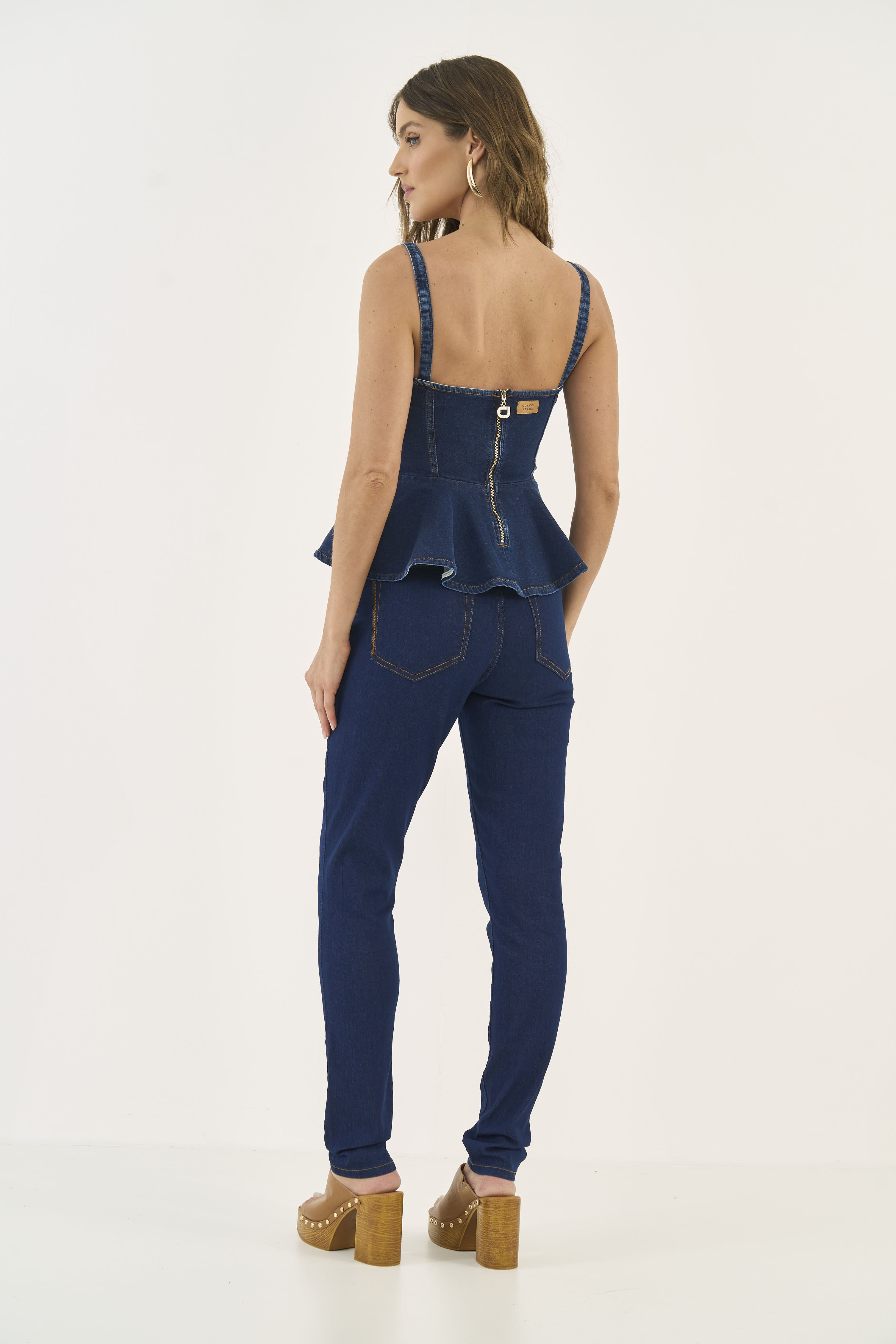 CALÇA JEANS MADRID STRETCH 34 INDIGO
