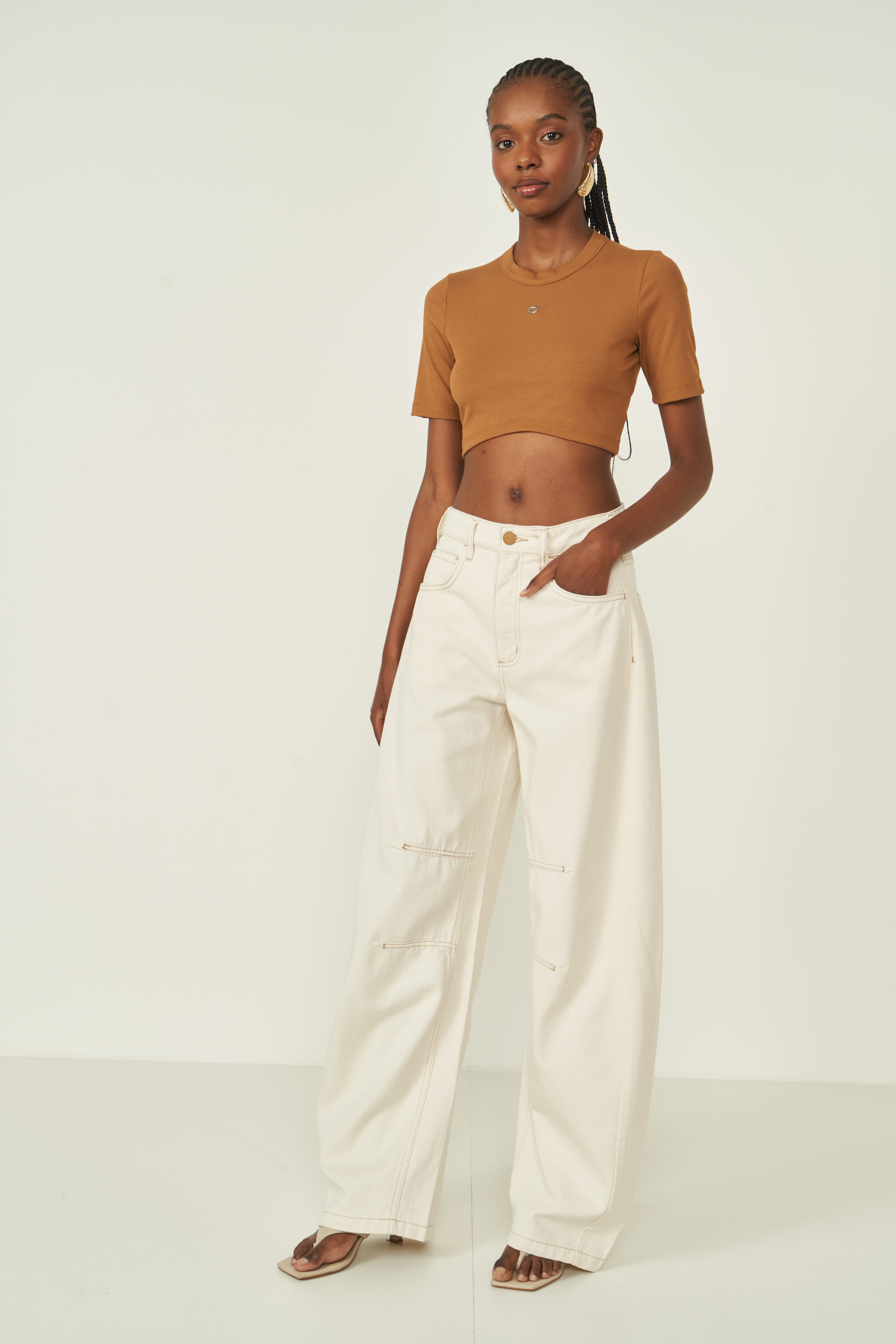 CALÇA SARJA DUBLIN 38 OFF SHELL