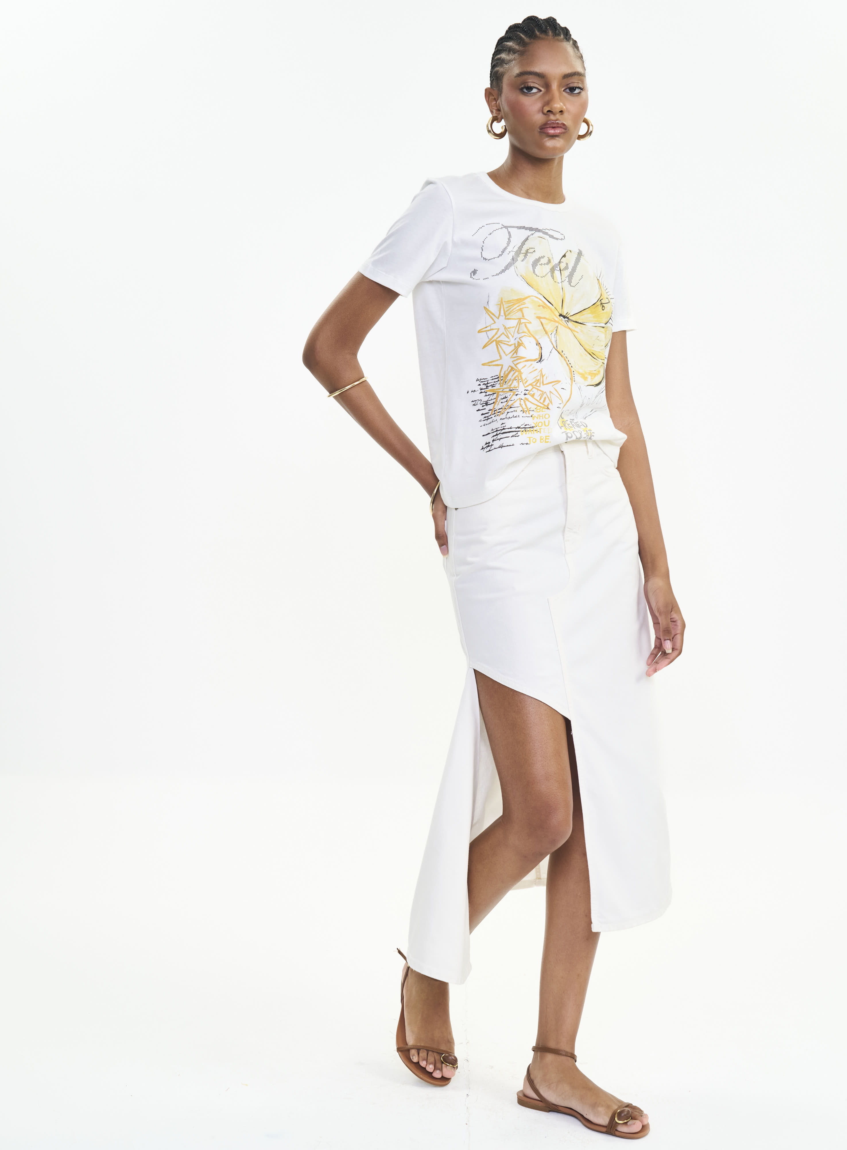 CAMISETA COLCCI G OFF SHELL