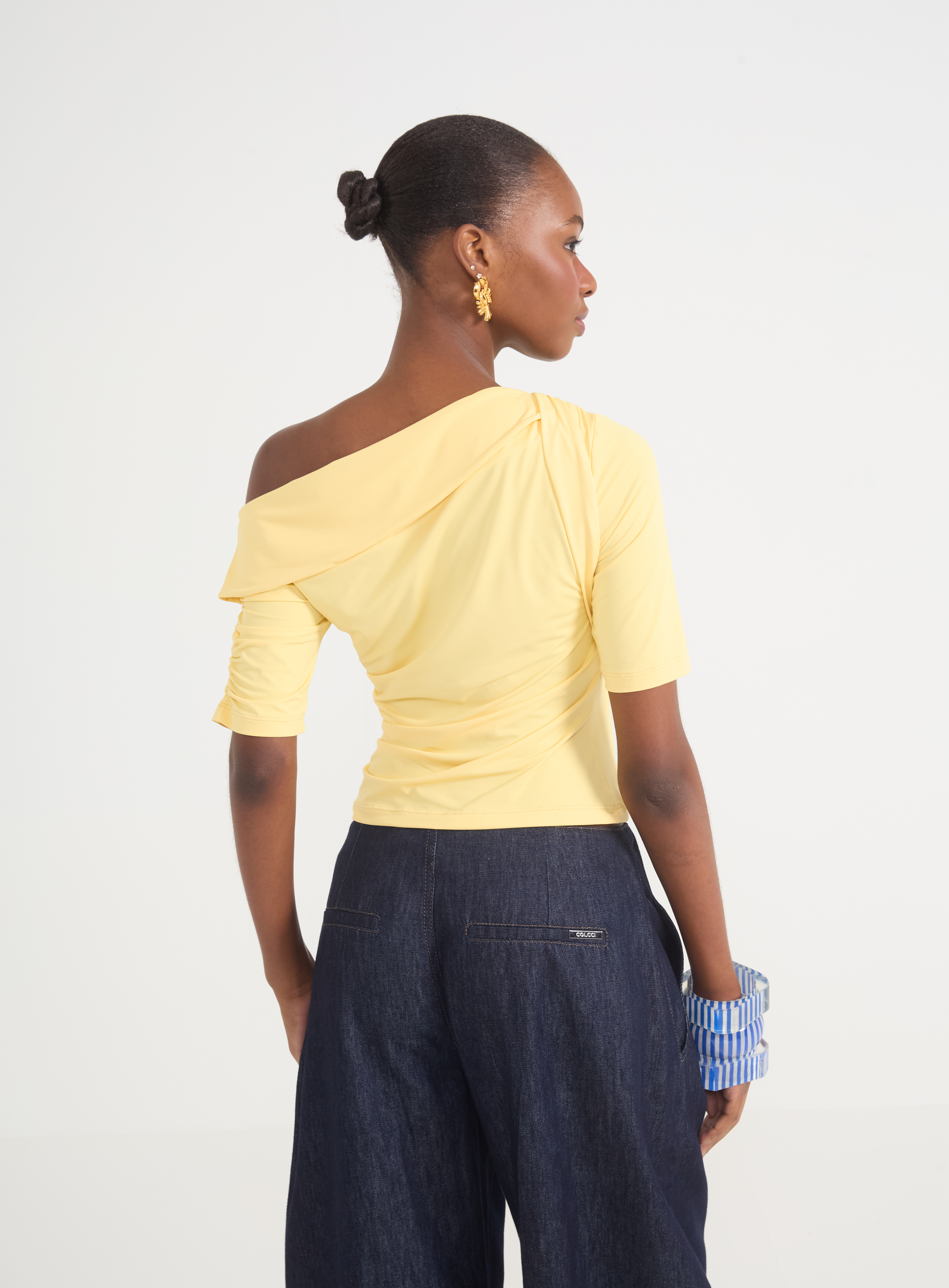 BLUSA COLCCI M AMARELO CORNISH