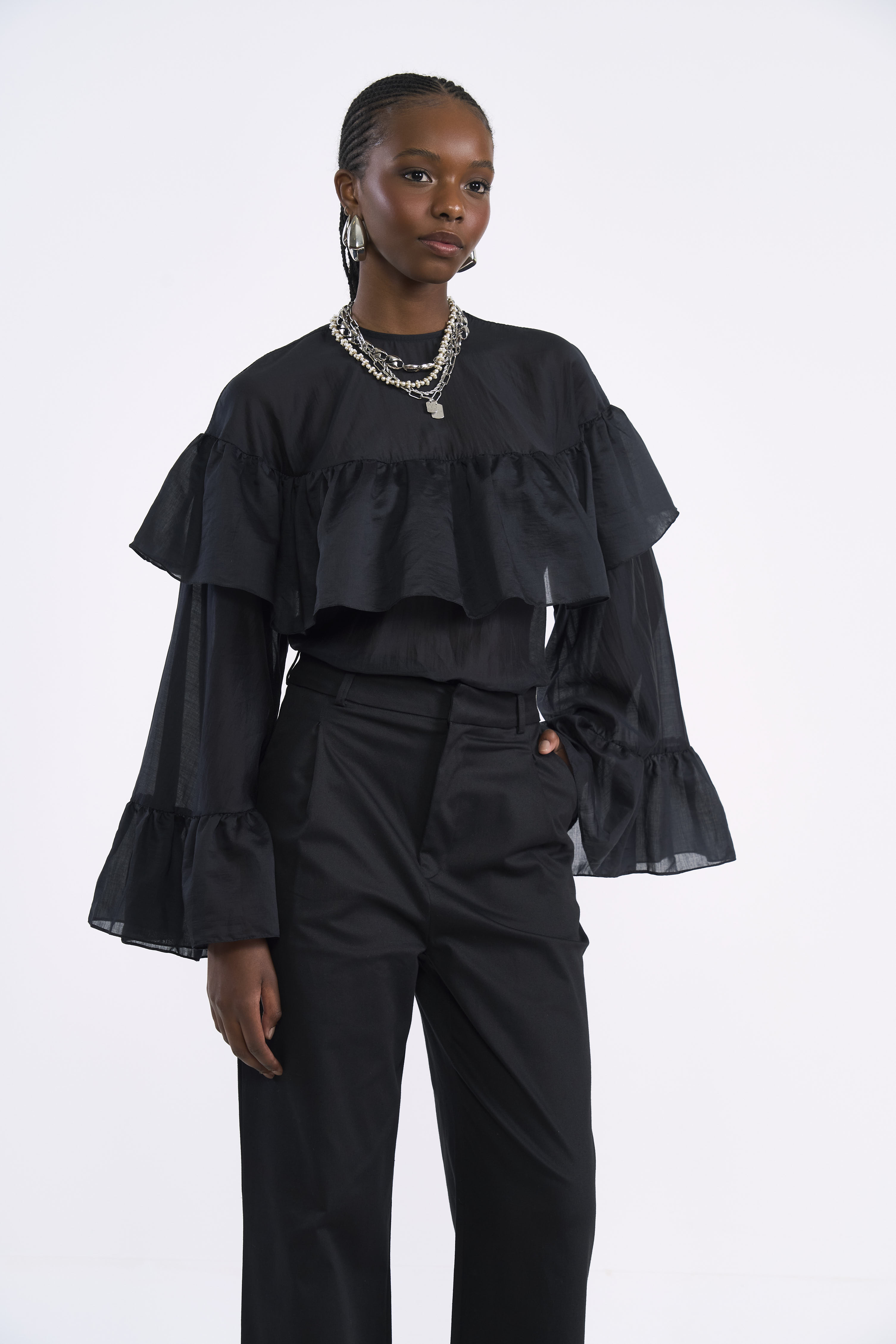 BLUSA COLCCI M PRETO