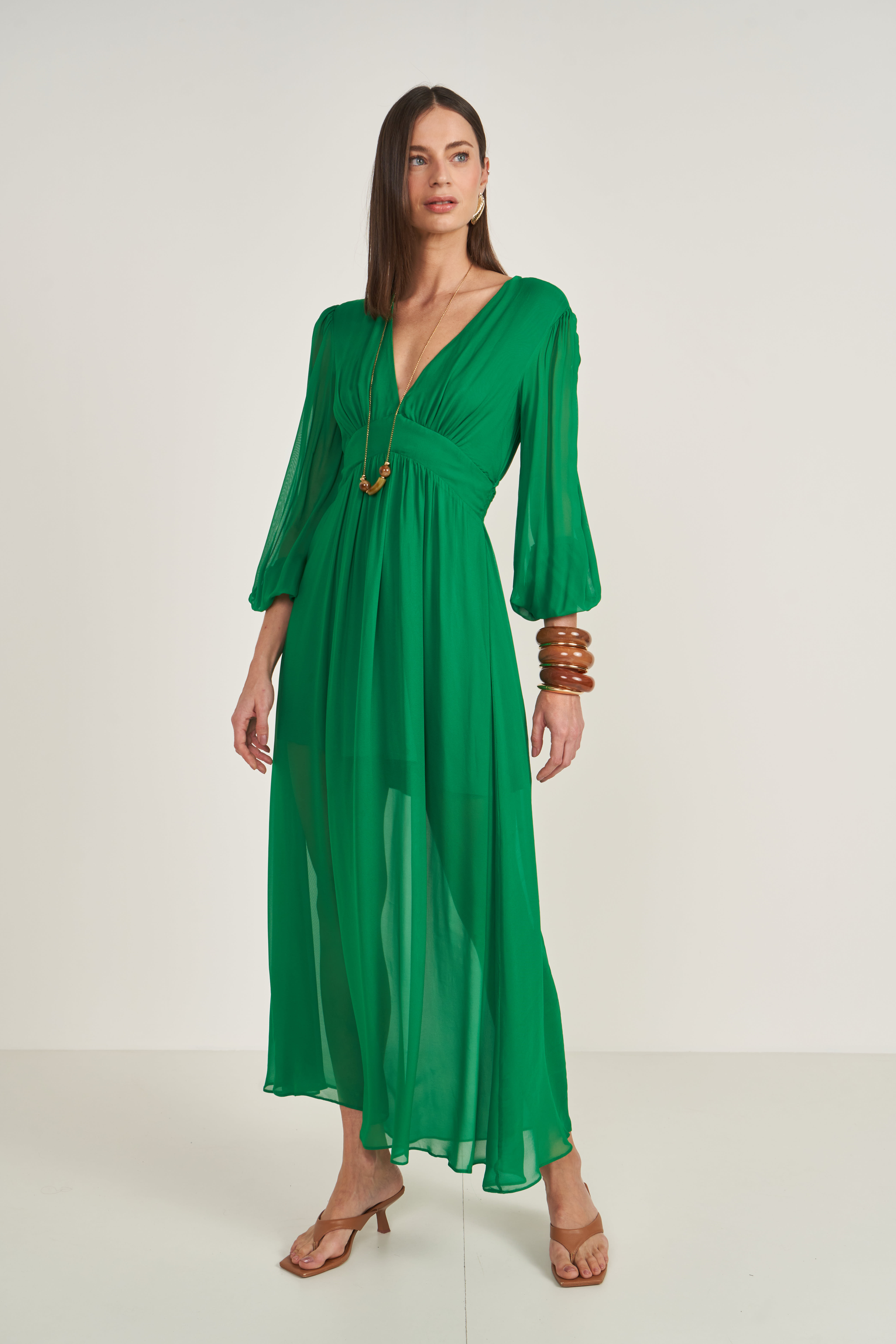 VESTIDO COLCCI M VERDE VANITY
