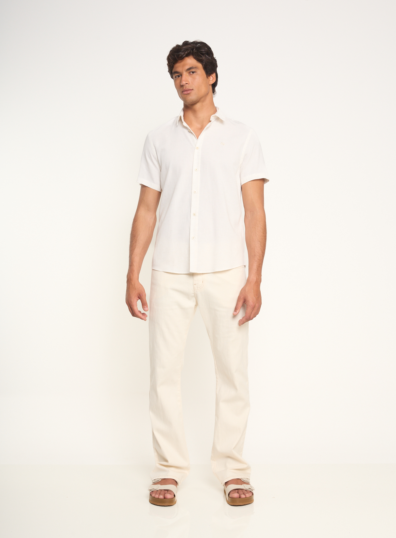 CAMISA LINHO RELAX GG OFF SHELL