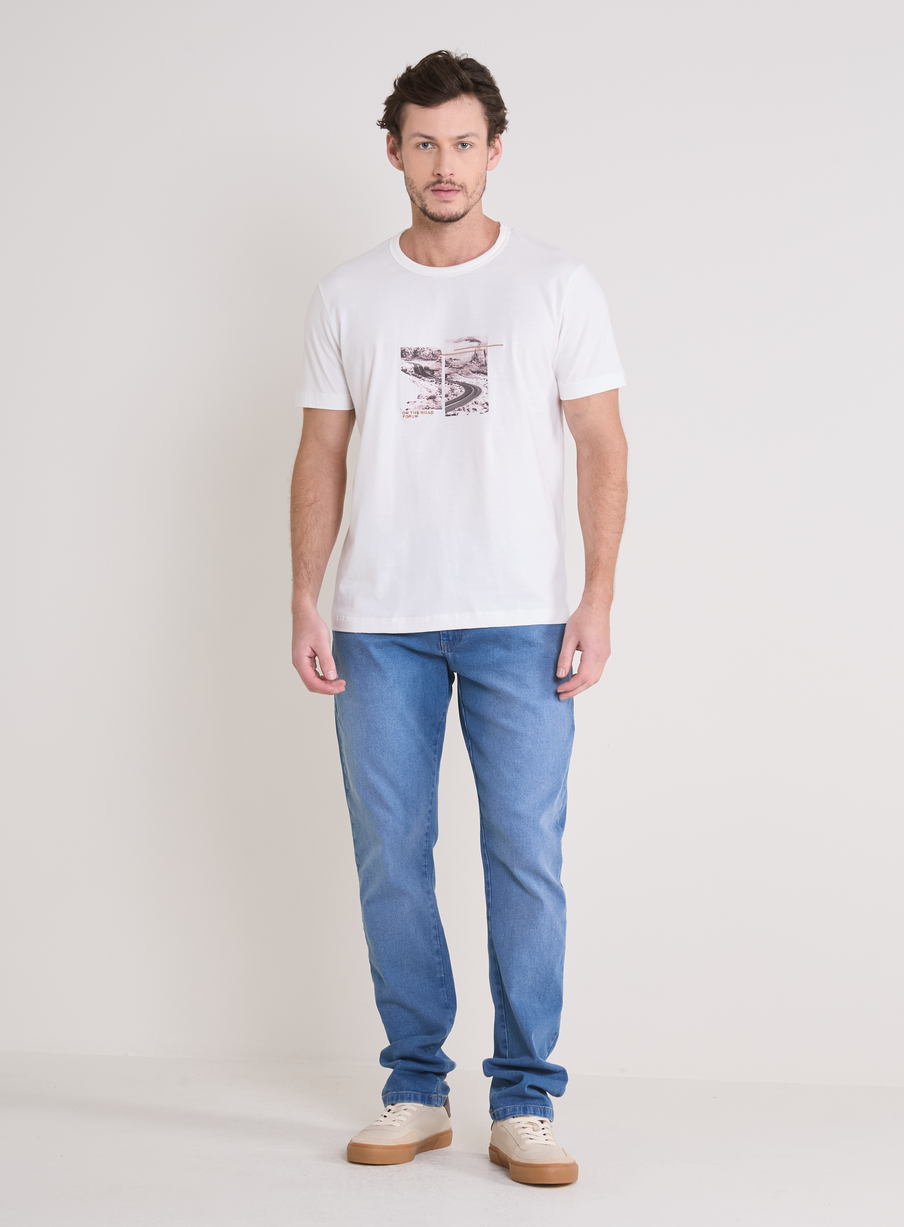 CALÇA JEANS PAUL SLIM 40 INDIGO