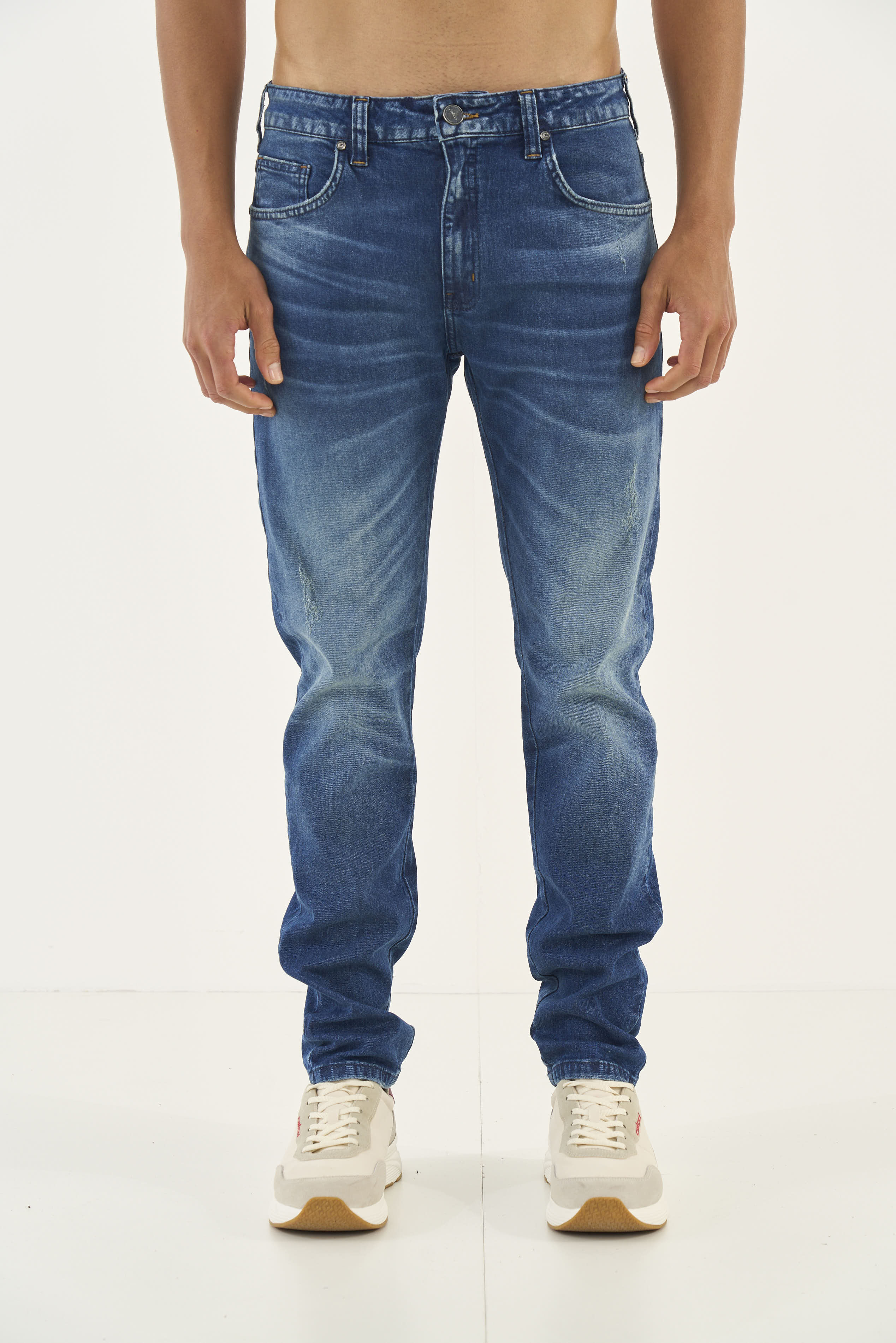 CALÇA JEANS NEW FELIPE 42 INDIGO