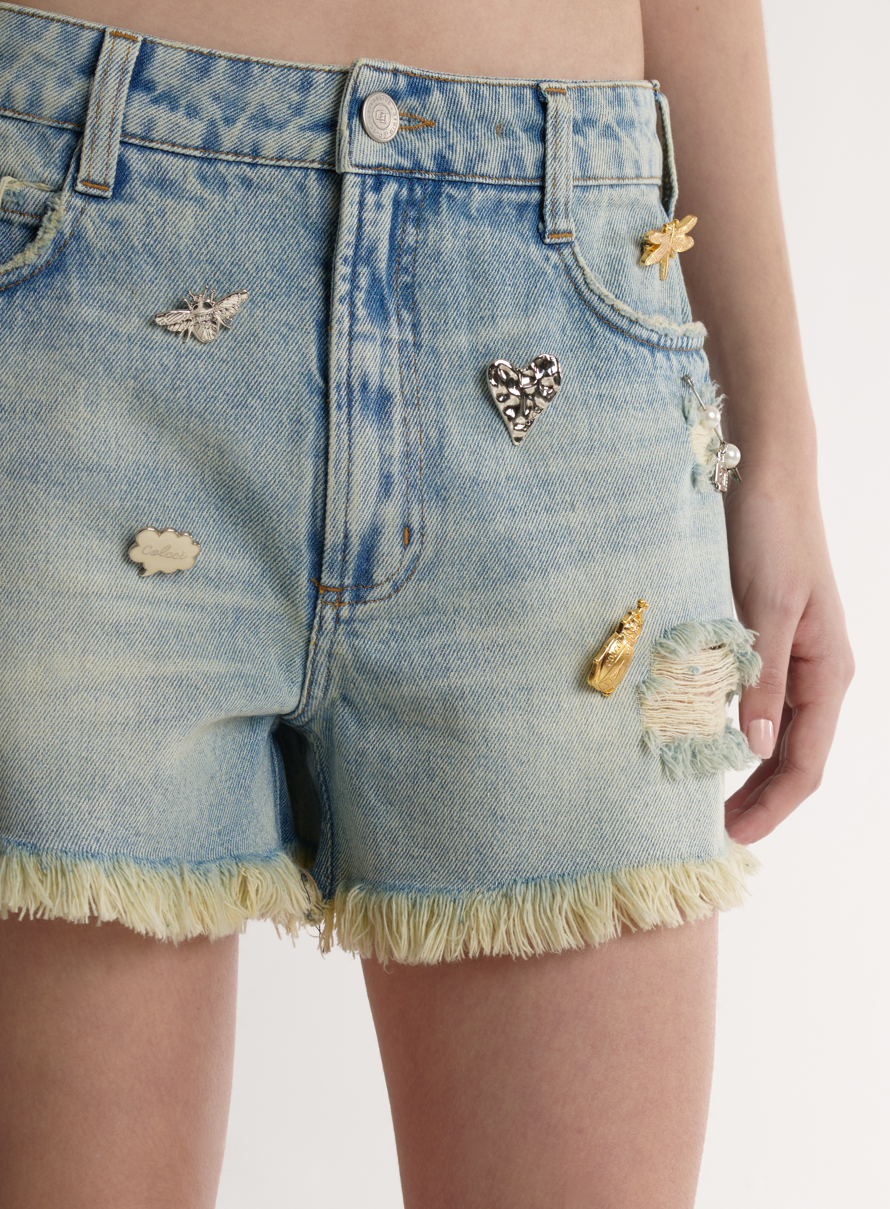 SHORT JEANS GIGI 36 INDIGO