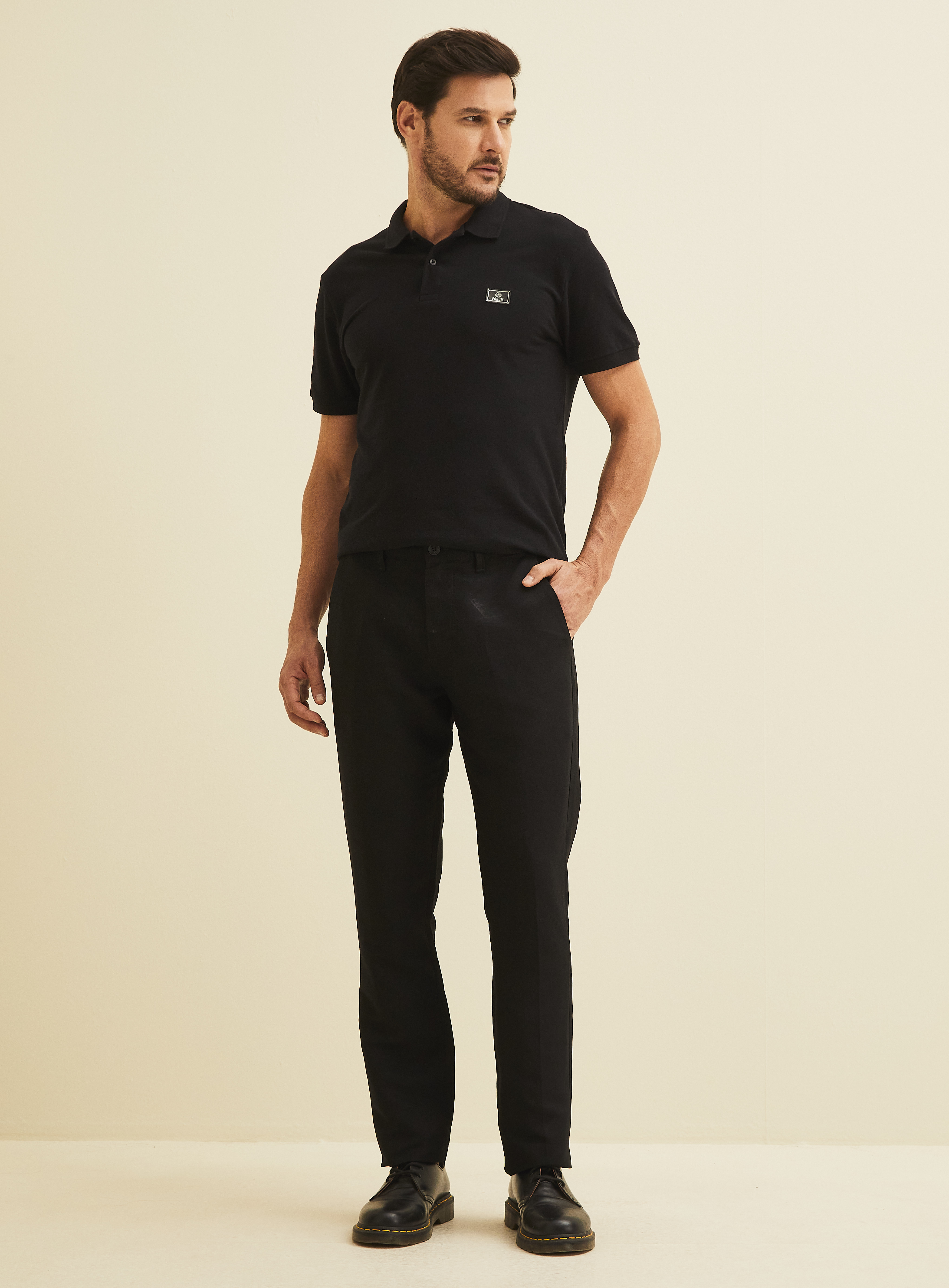 CALÇA LINHO G PRETO
