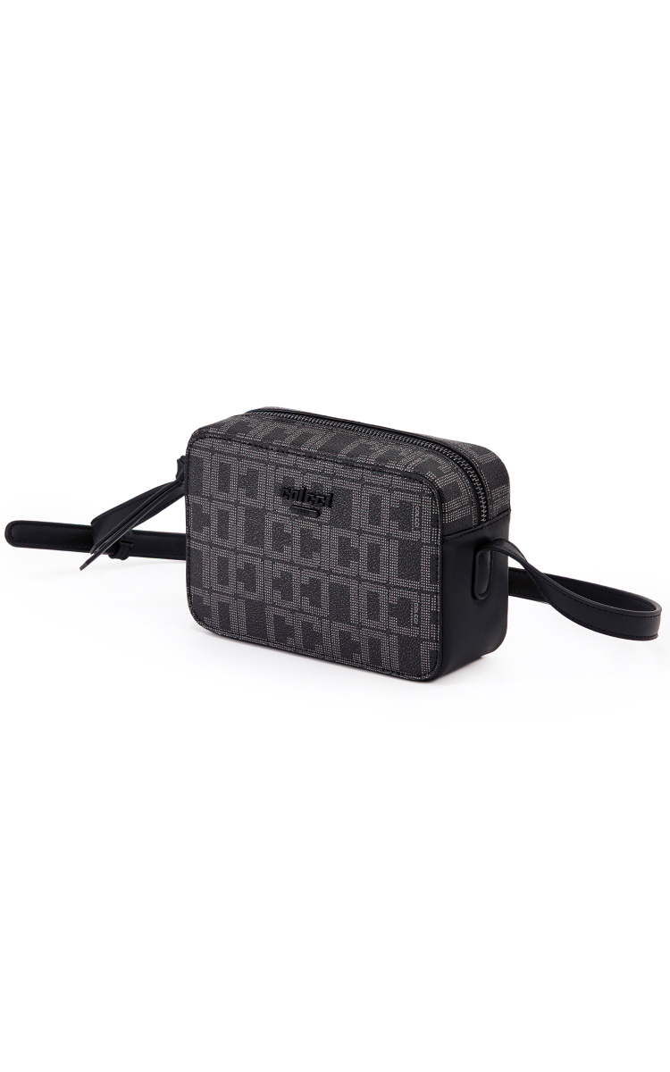 BOLSA COLCCI FEM CAMERA MONOGRAMA U CARAMELO