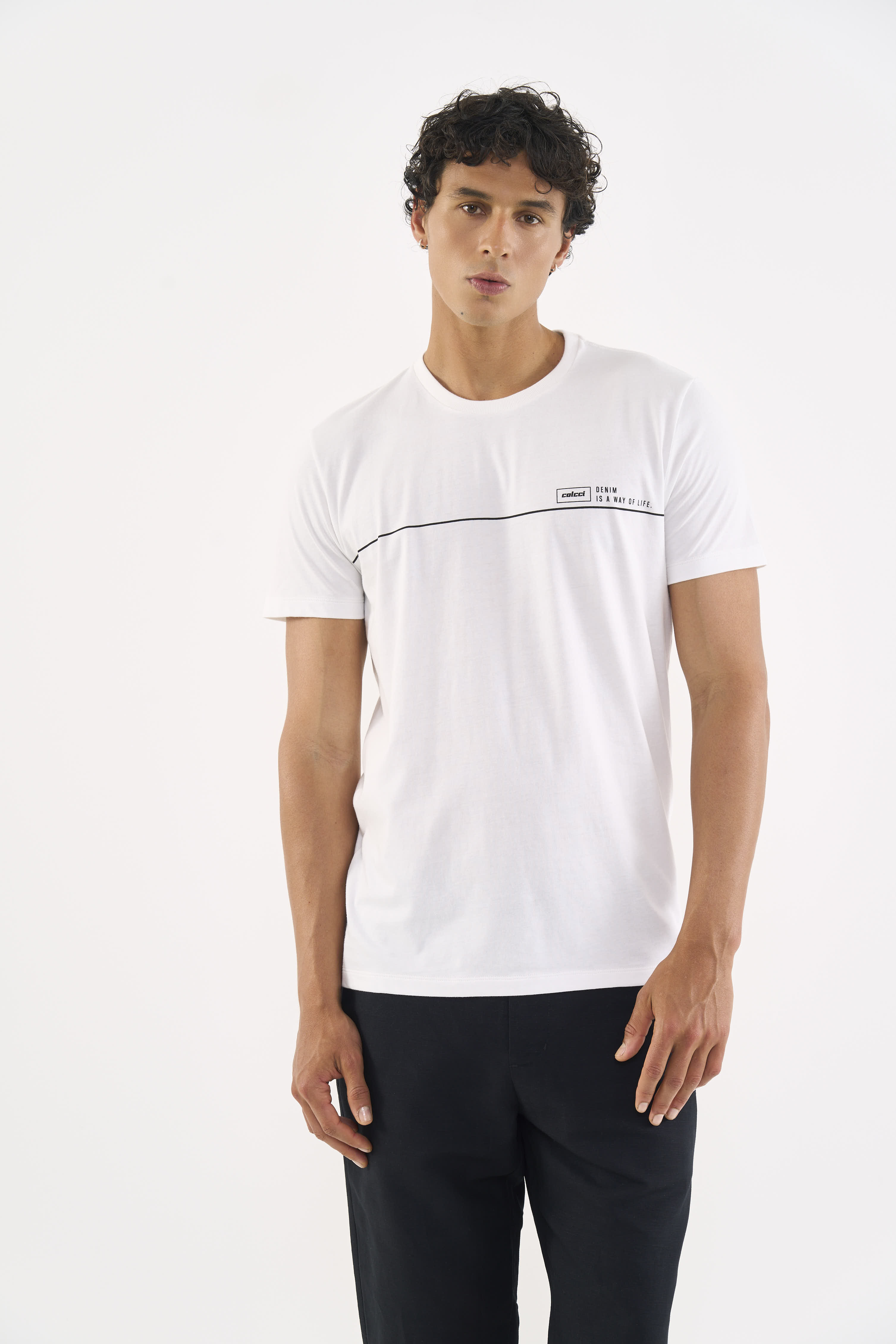 CAMISETA COLCCI G AZUL DARKNESS