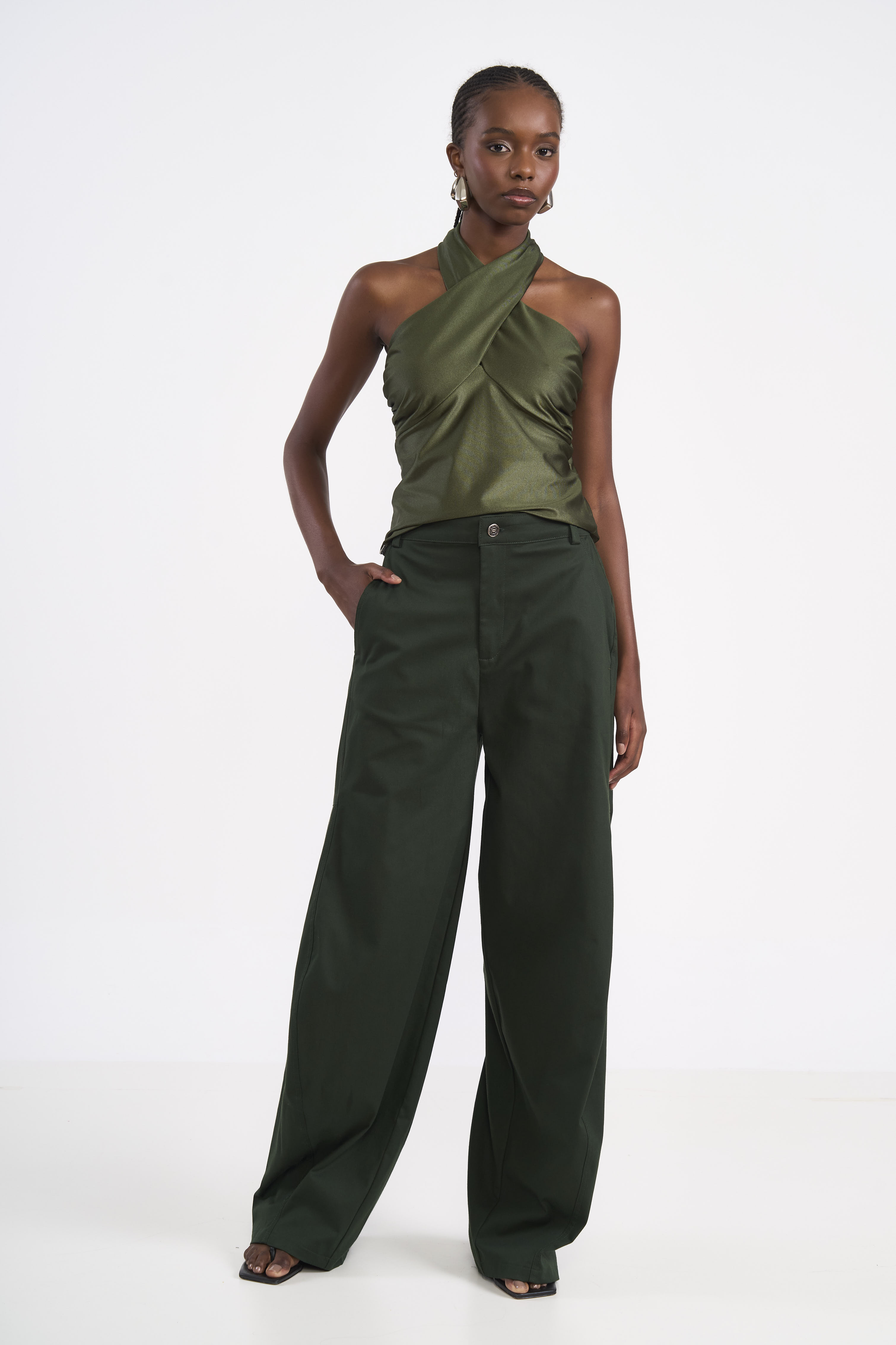 CALÇA COLCCI M VERDE ÉDEN