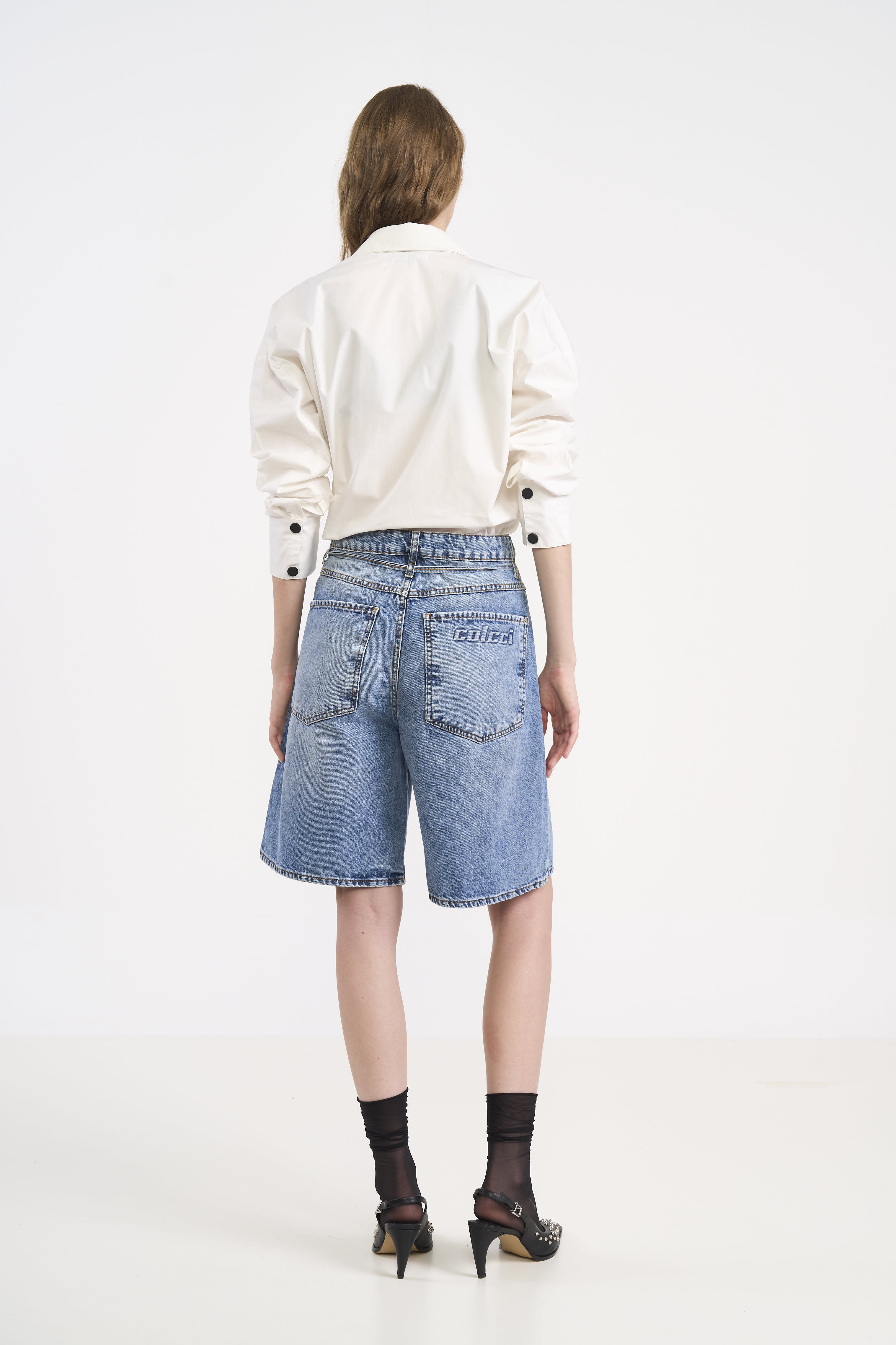 BERMUDA JEANS GIGI 36 INDIGO