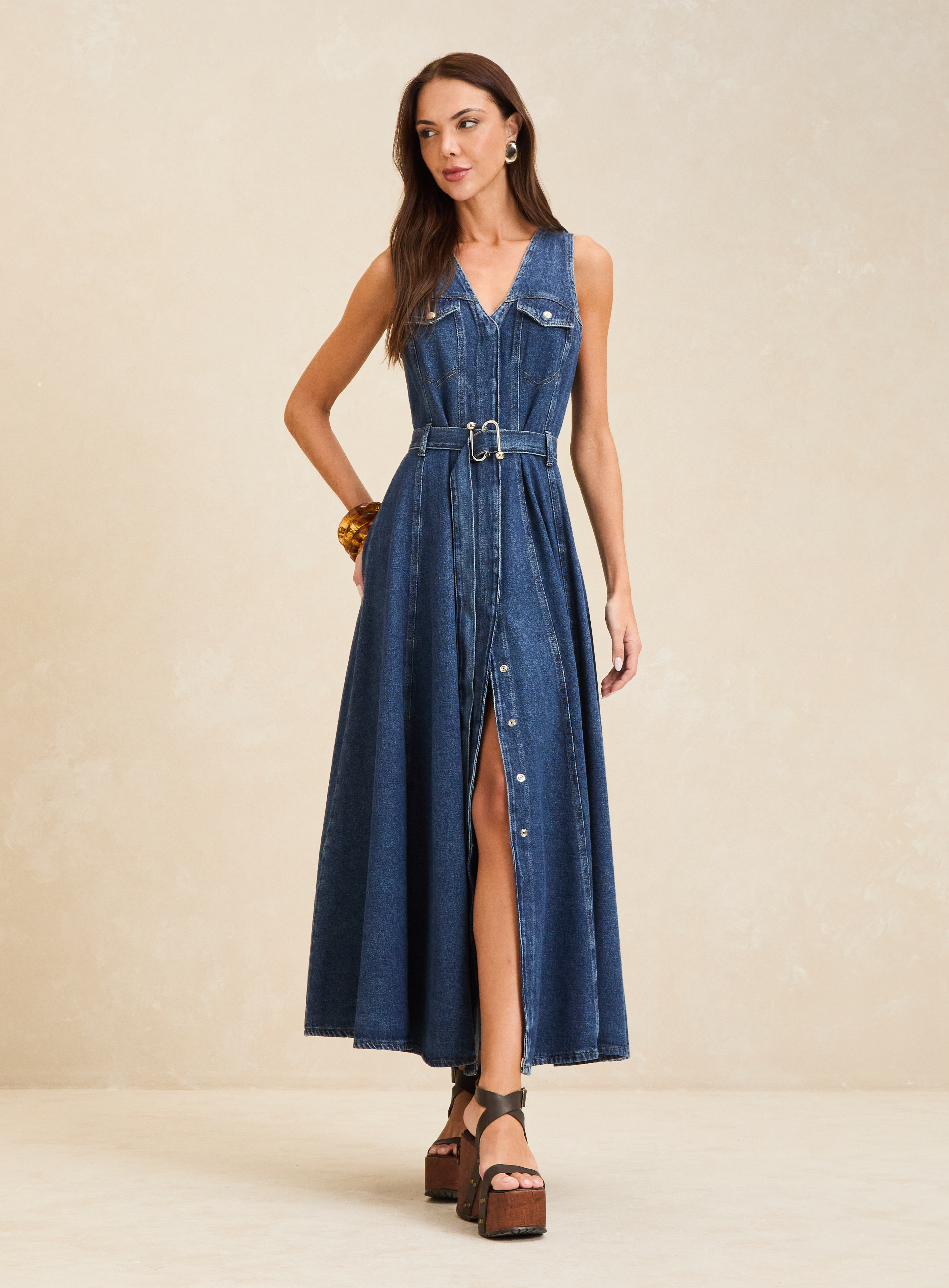 VESTIDO JEANS M INDIGO