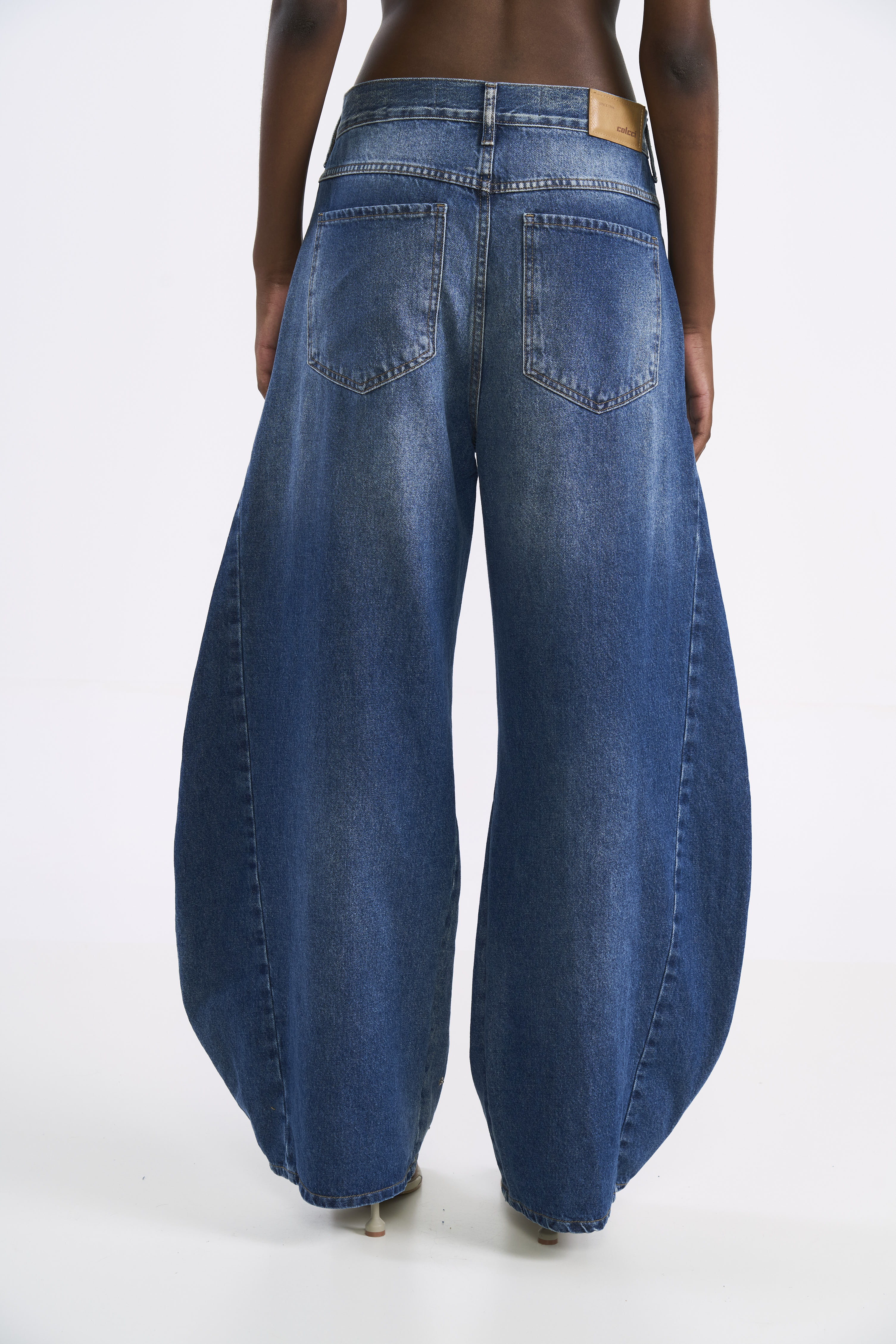 CALÇA JEANS BARRIL 36 INDIGO