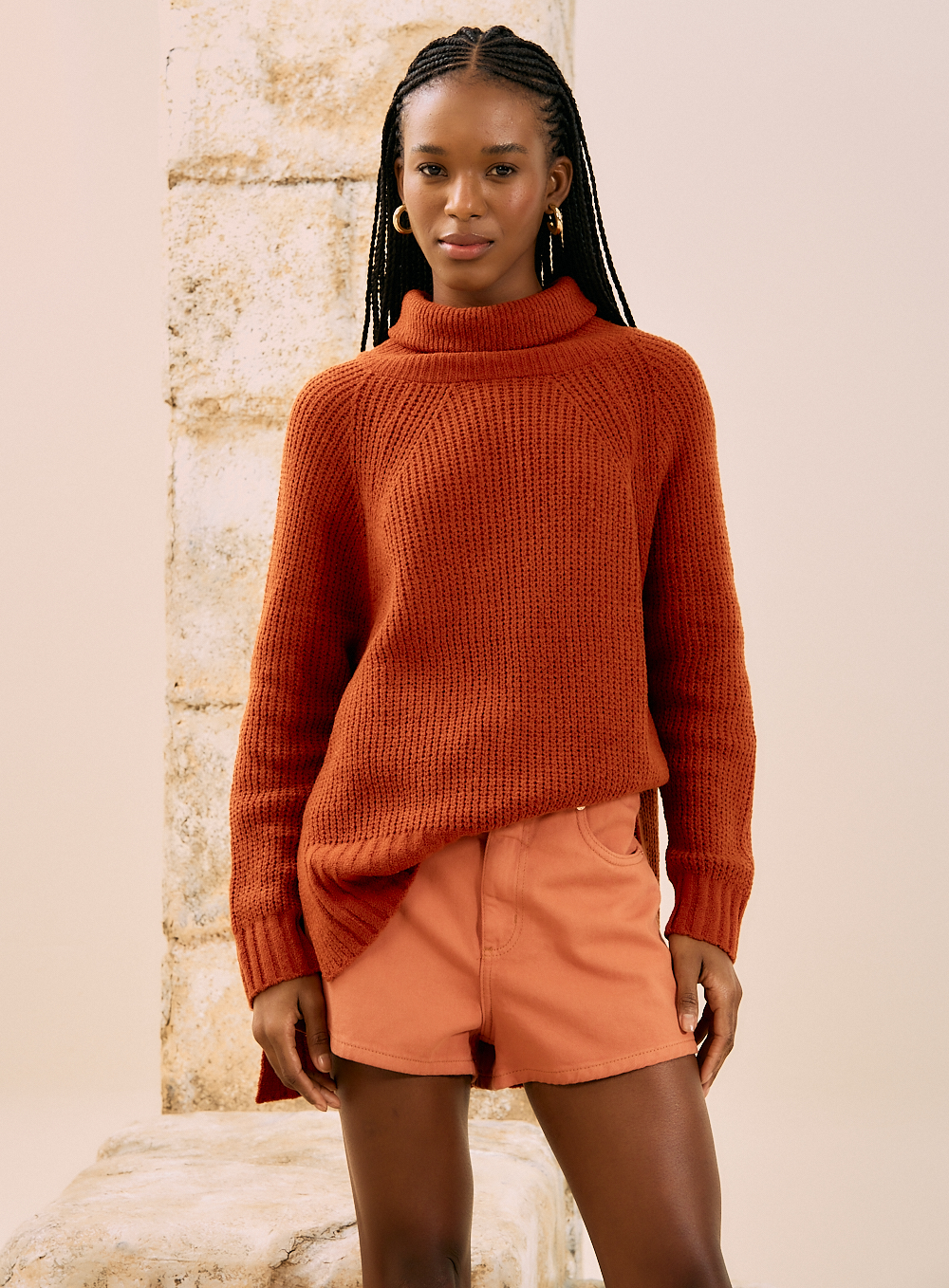 BLUSA TRICÔ G AMARELO GOLDEN GRASS