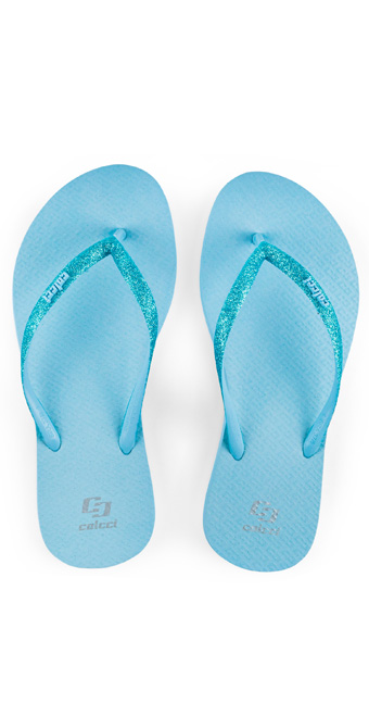 CHINELO  COLCCI GLITTER 35-36 MARROM CARVALHO