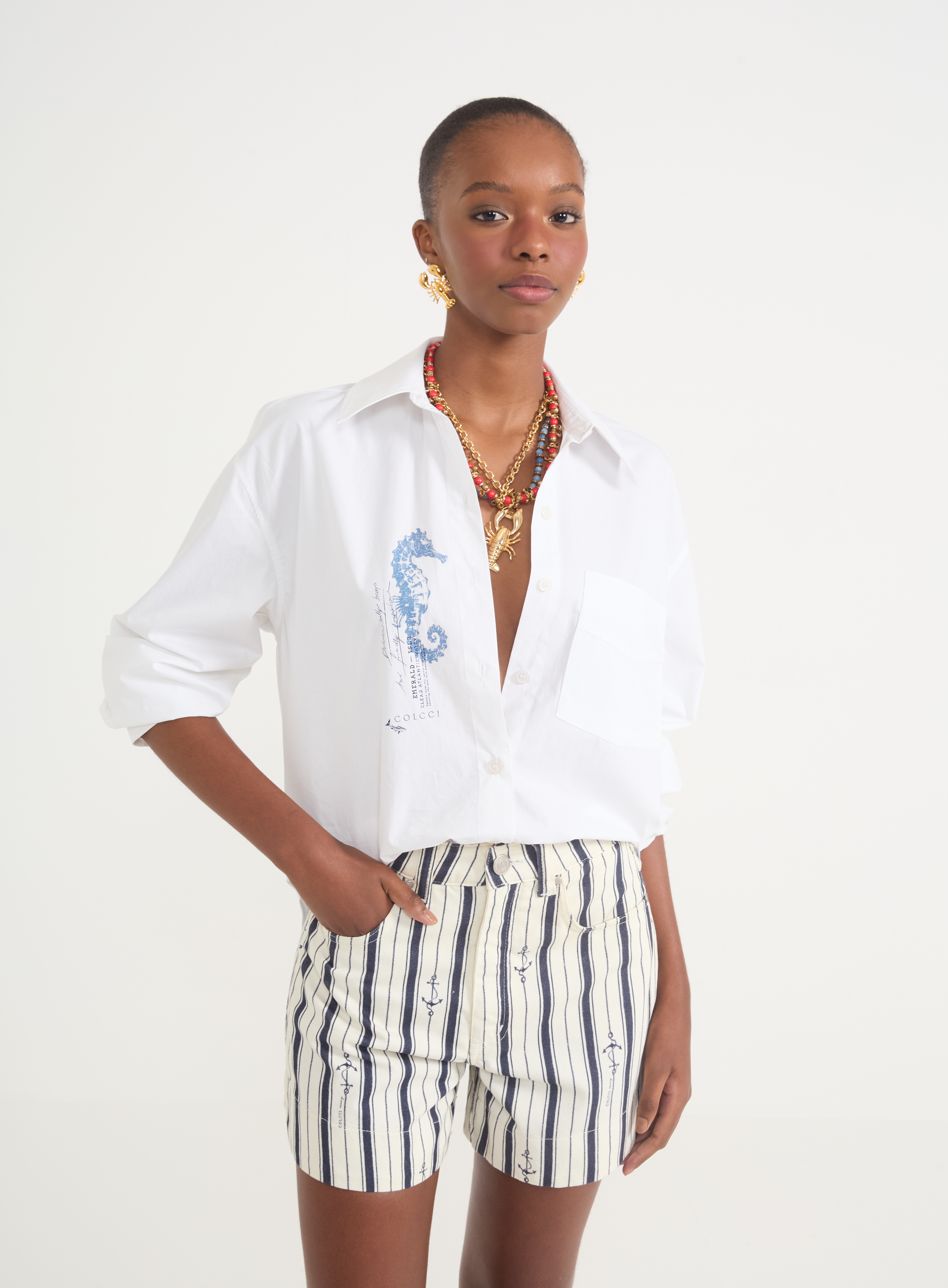 CAMISA COLCCI M OFF SHELL