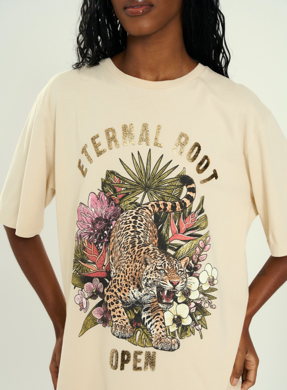 CAMISETA ESTAMPADA G BEGE SESAME