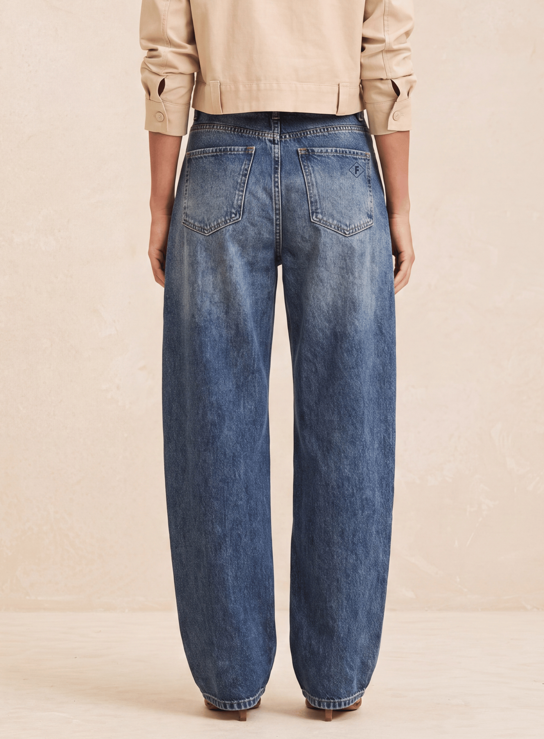 CALÇA JEANS BARREL 36 INDIGO